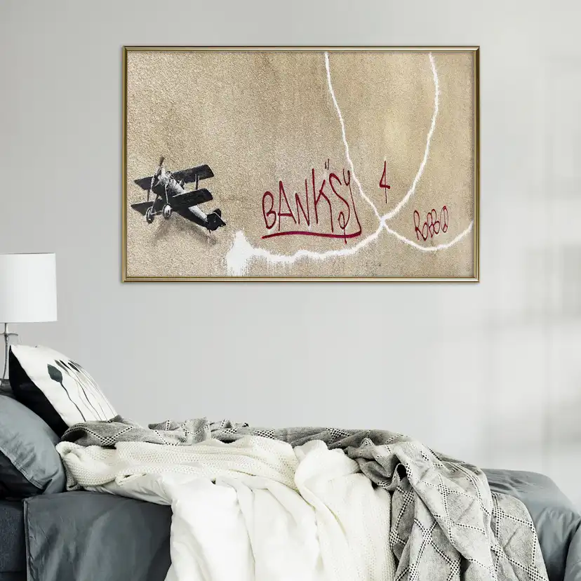 Poster Artgeist Affisch Biplane