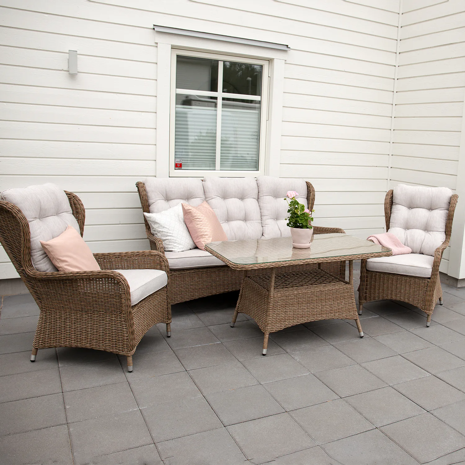 Loungegrupp Venture Home Washington Utomhus
