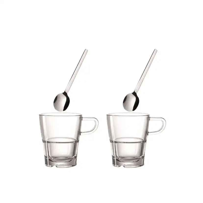 Kaffeset Leonardo 4 delar
