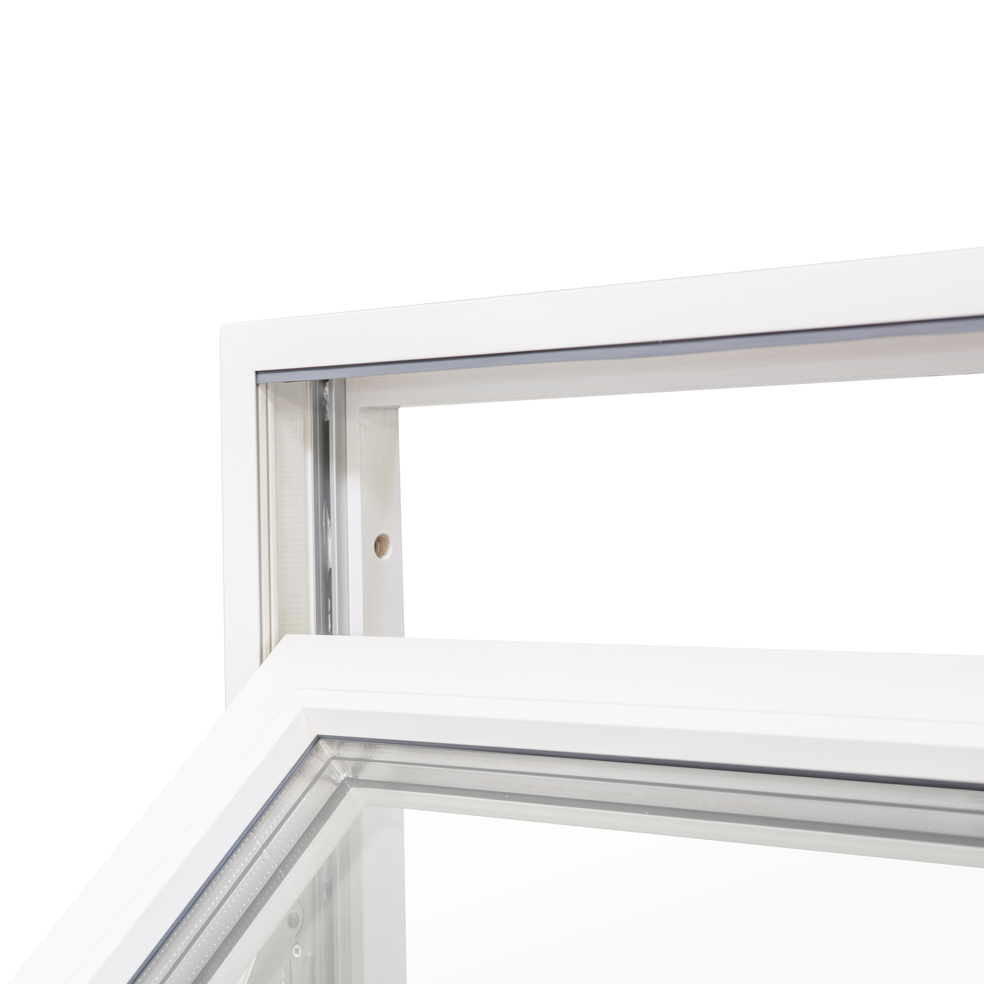 Vridfönster Sveafönster Solid Aluminium 3-glas
