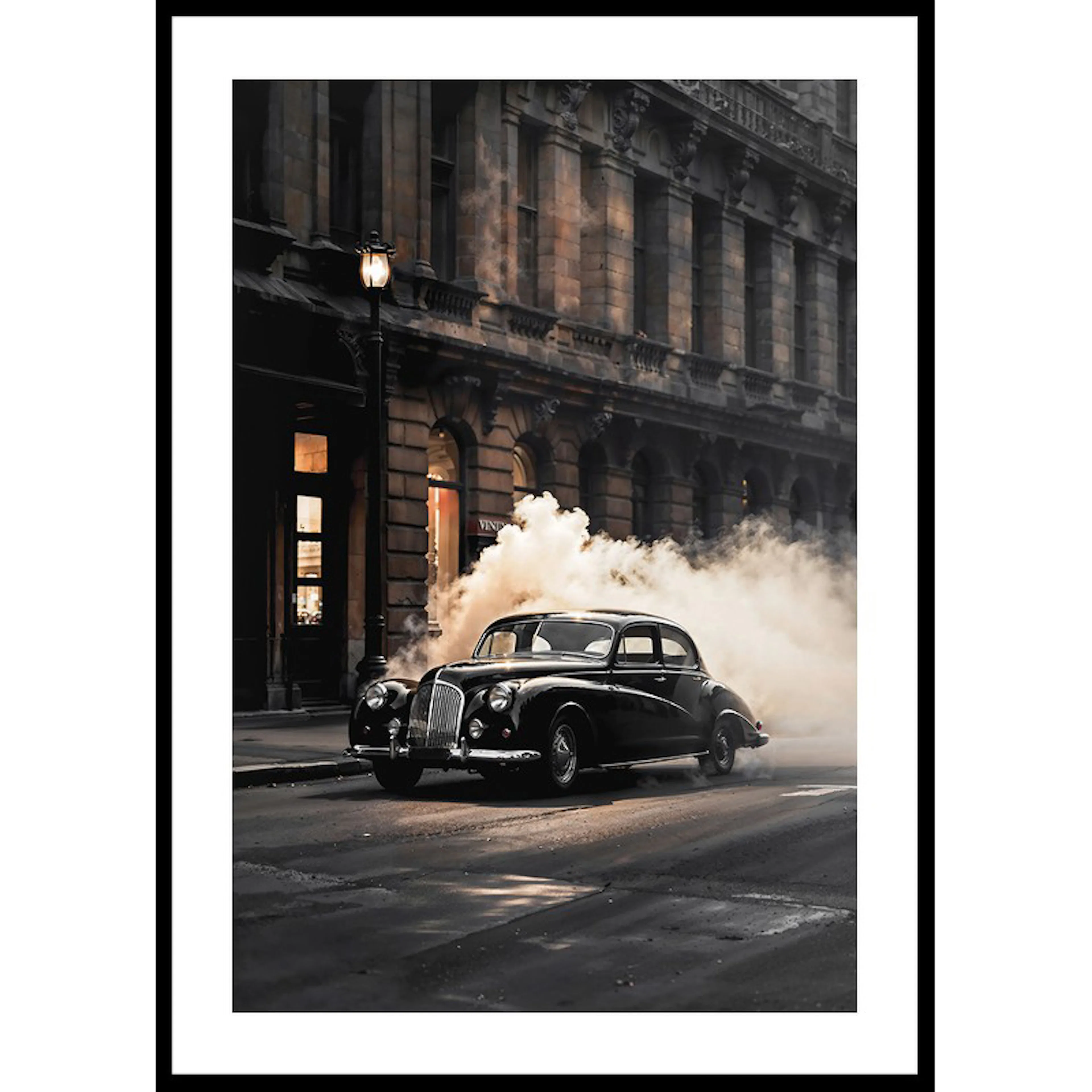 Urban Vintage Car No2 30x40 30x40 cm
