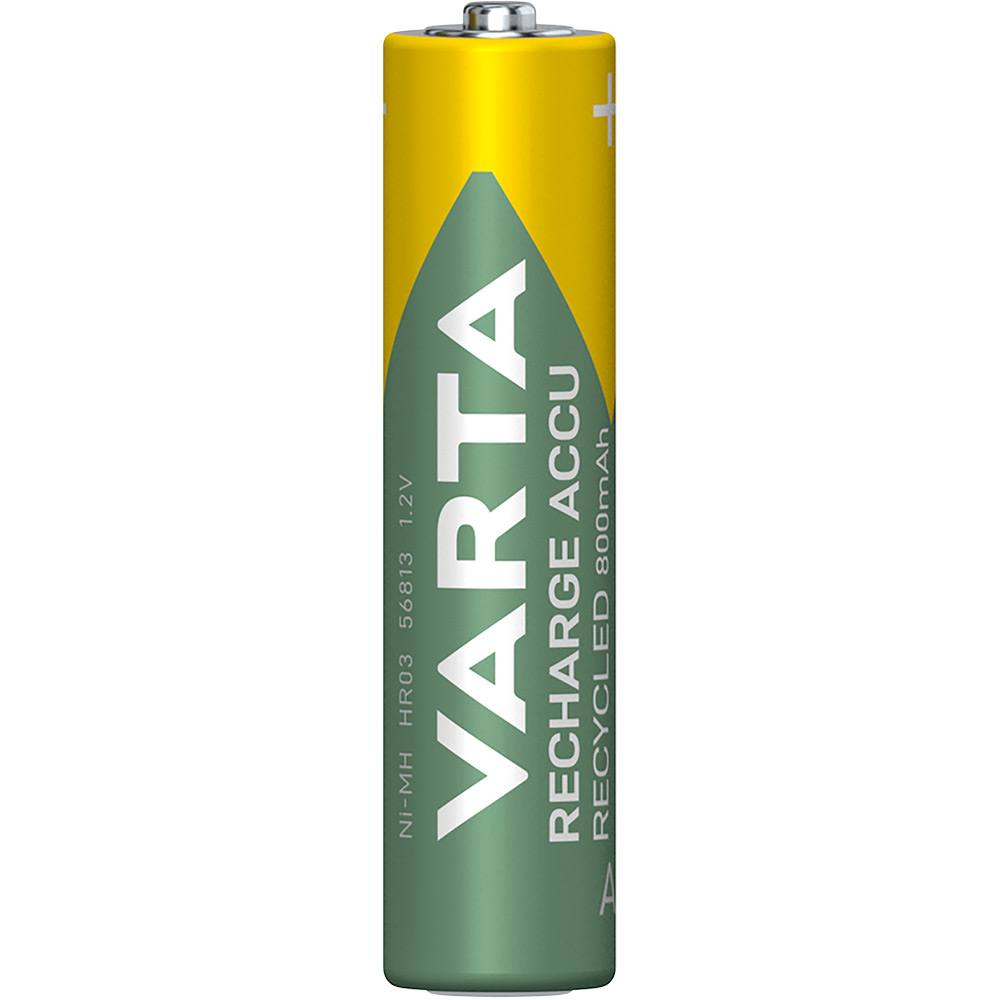 Batteri VARTA Laddningsbara Alkaliska AAA 800 mAh 4-Pack