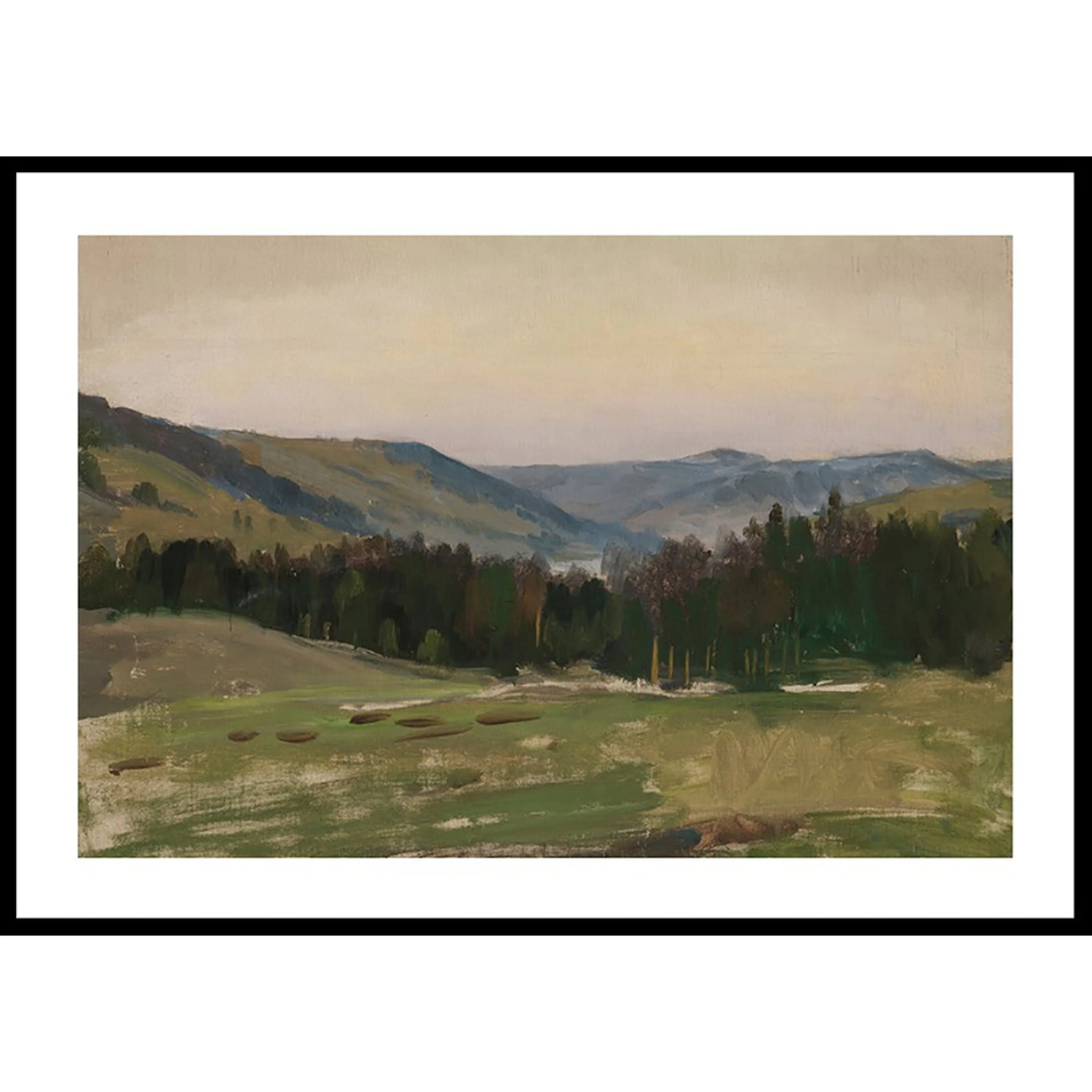 Poster Gallerix Highland Landscape By Leon Wyczółkowski