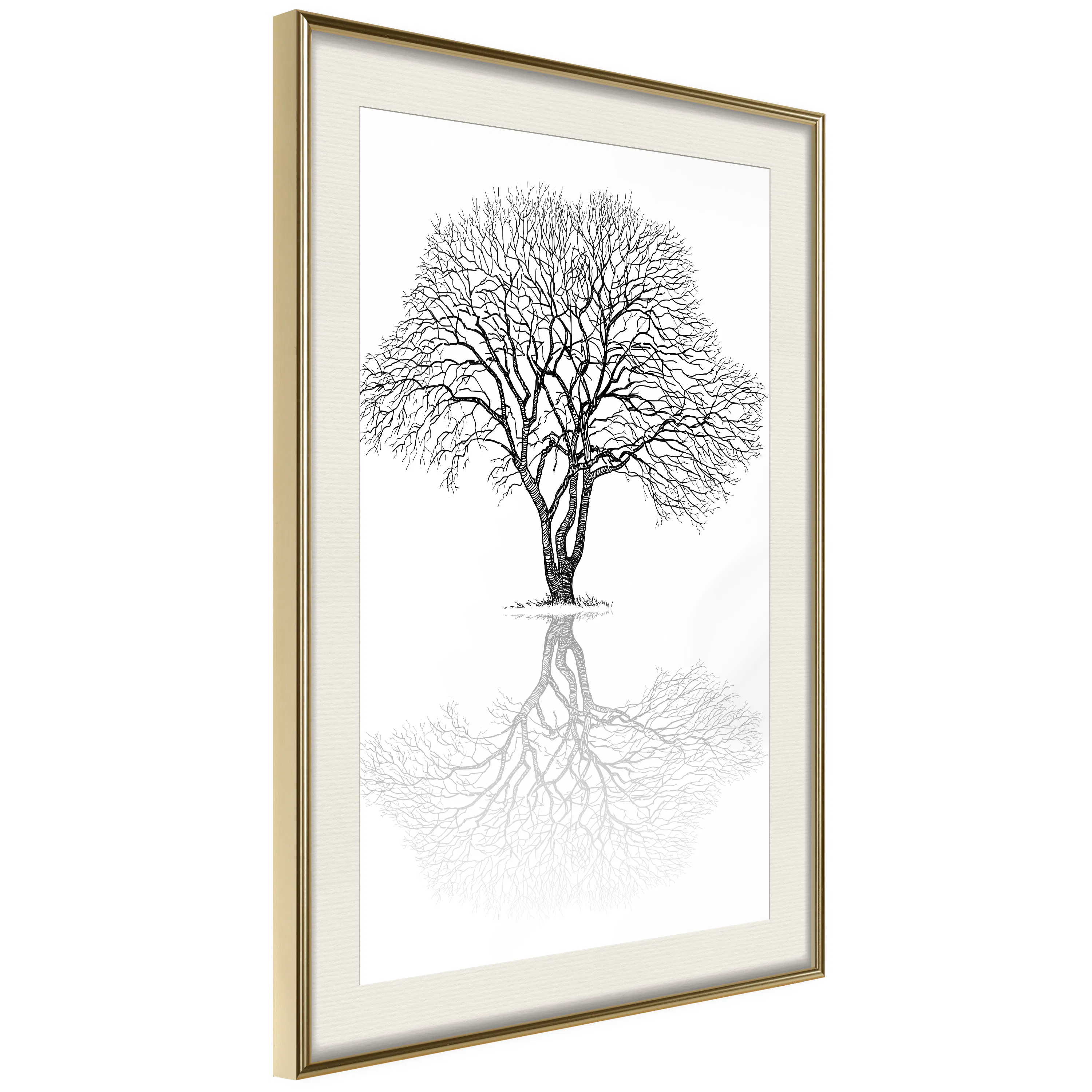 Poster Artgeist Affisch Reflection Tree