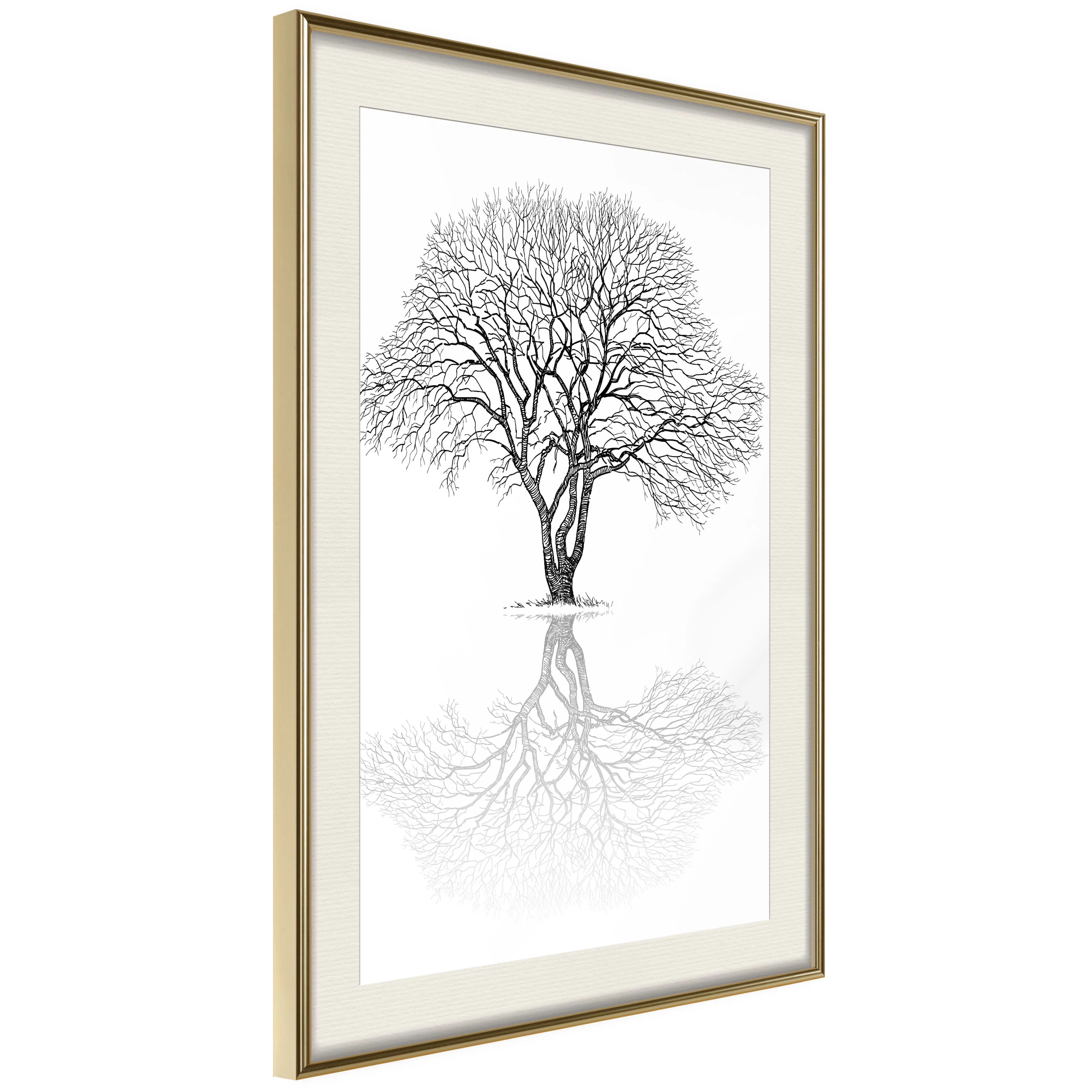 Poster Artgeist Affisch Reflection Tree