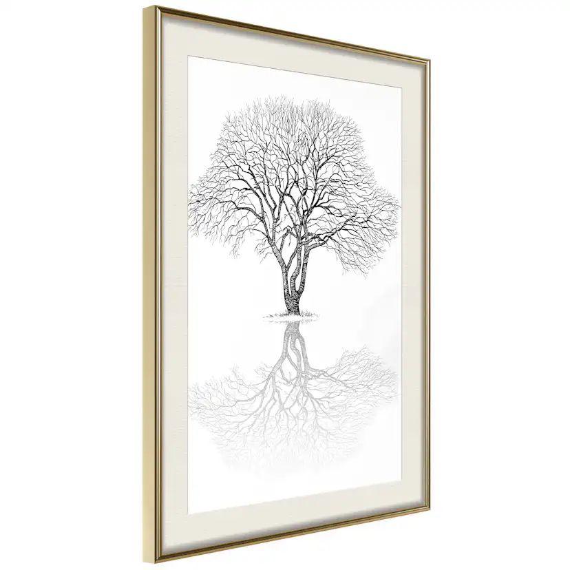 Poster Artgeist Affisch Reflection Tree