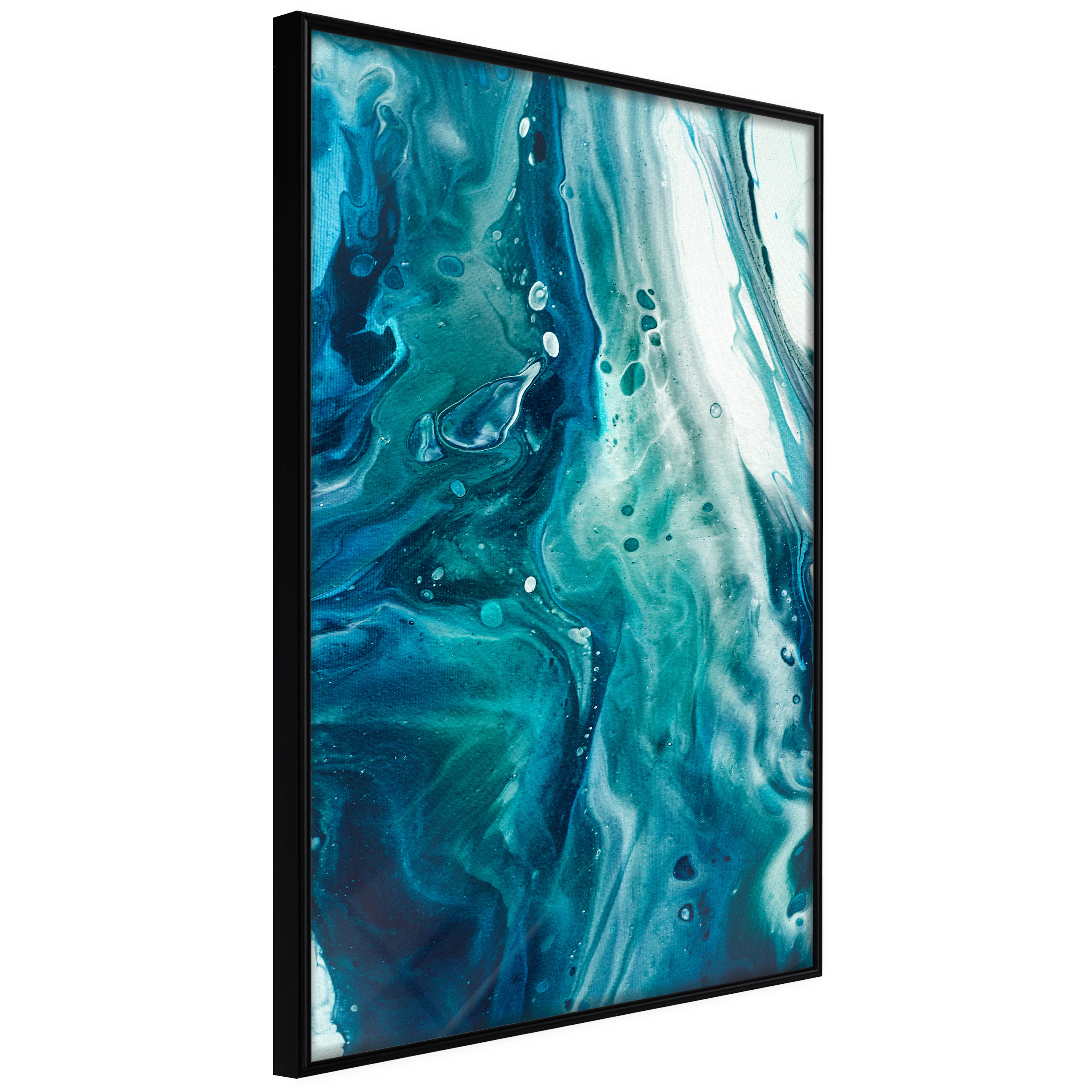 Affisch - Ocean's Menace [Poster] 40x60 Svart ram, 40x60 cm