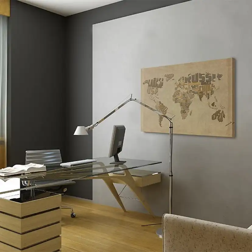 Tavla Arkiio Gamla Världskarta