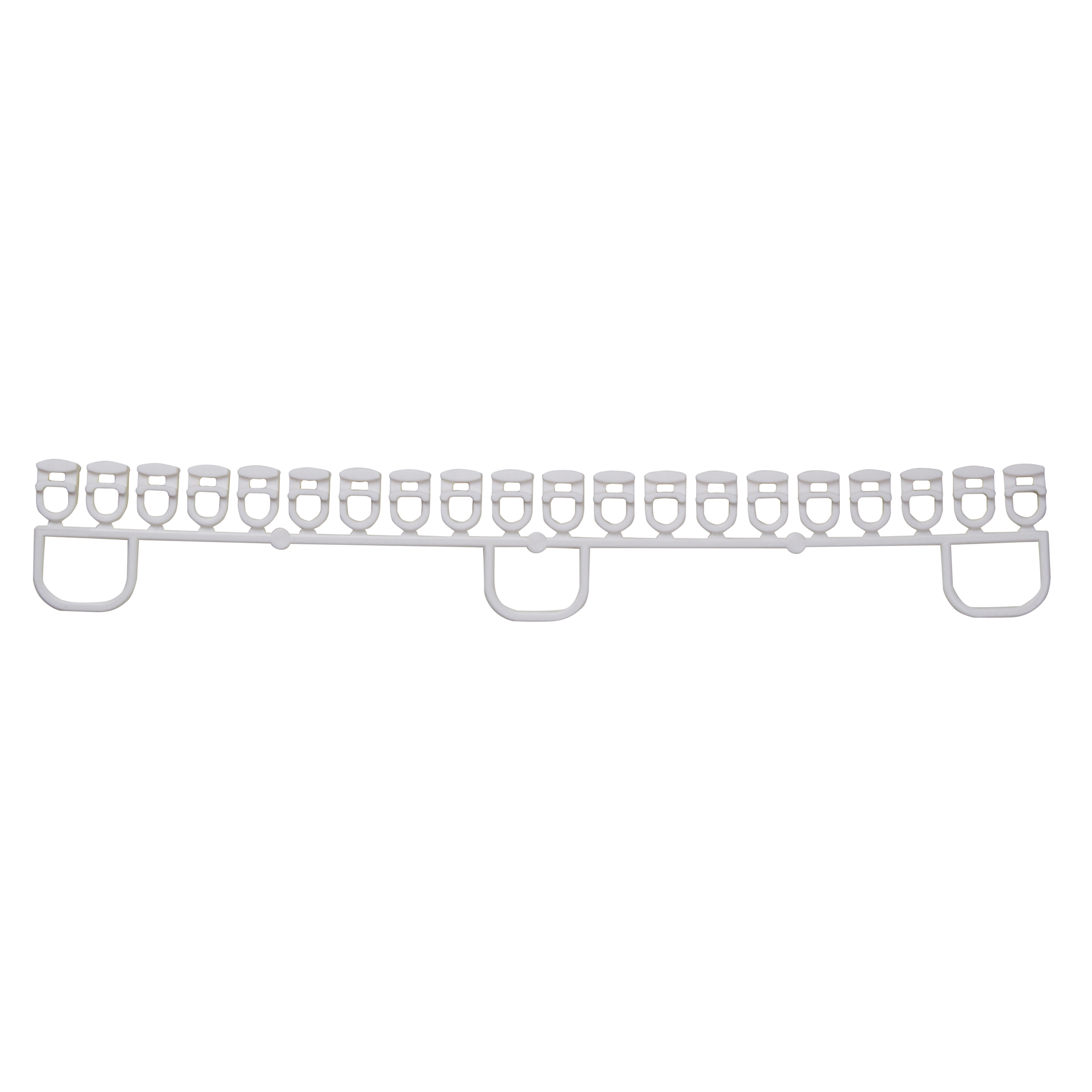 Gardintillbehör Kirsch Glid För Elite- Och Flexiskenan Vit