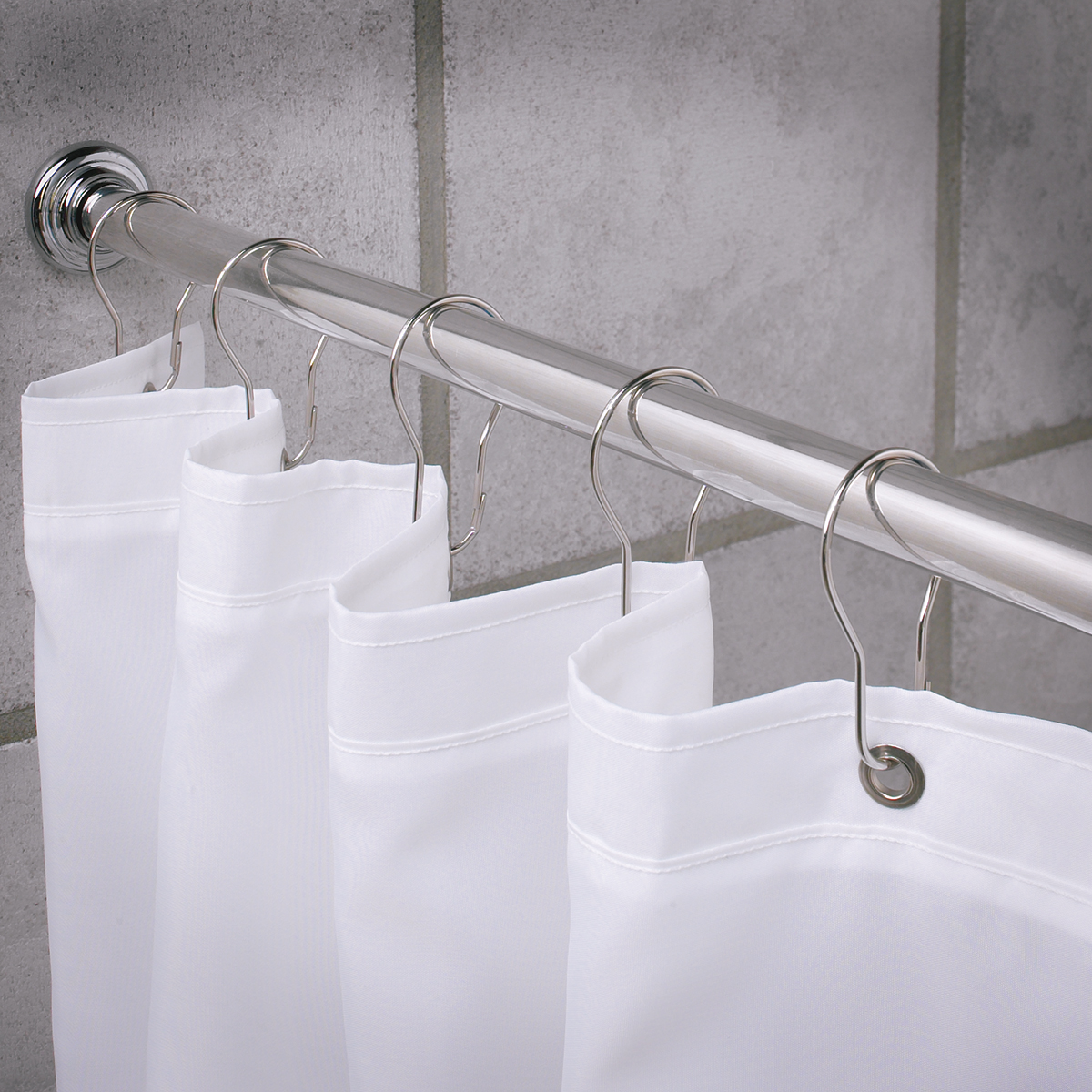 Duschring Debel Metall 12st