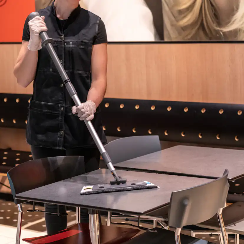 Mopp Vikan Kit Easyshine Kit m/Flexibelt Moppstativ