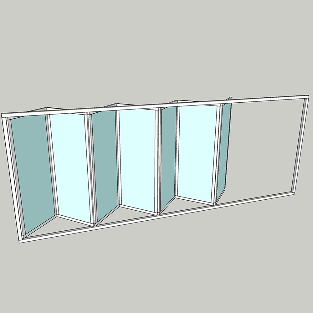 Vikparti Allvy Sunroom s75 3-Glas 7-Delad
