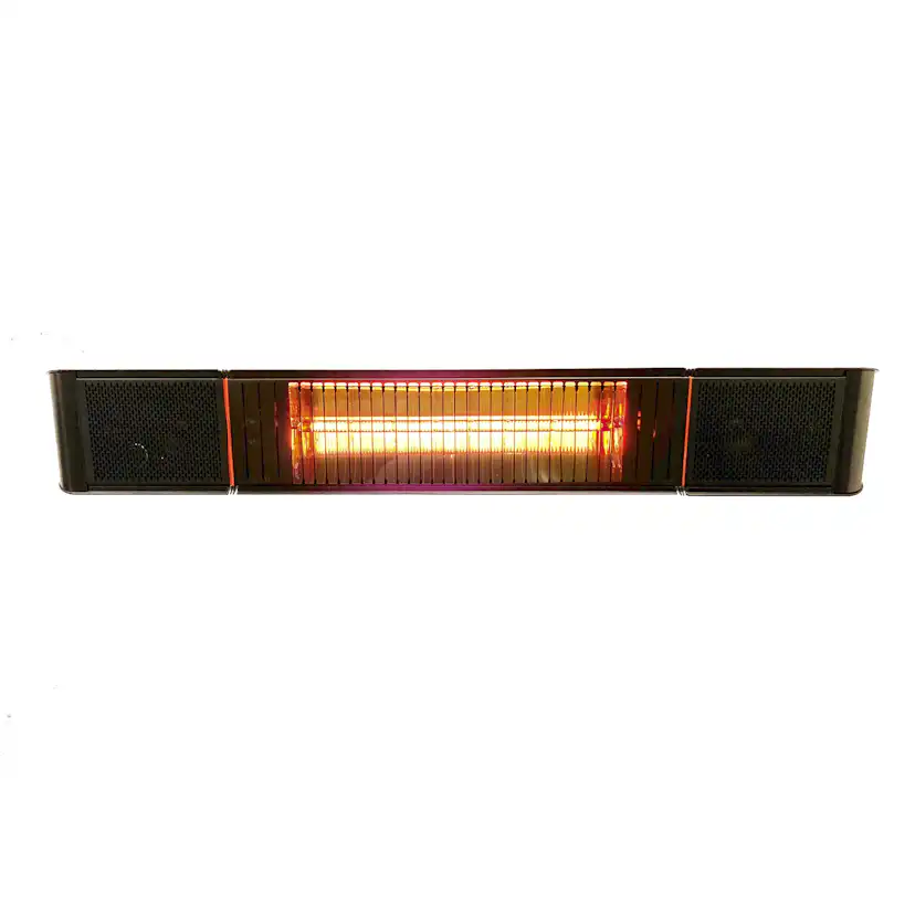 Terrassvärmare Heat1 Eco Pro-line 2000W Med Högtalare