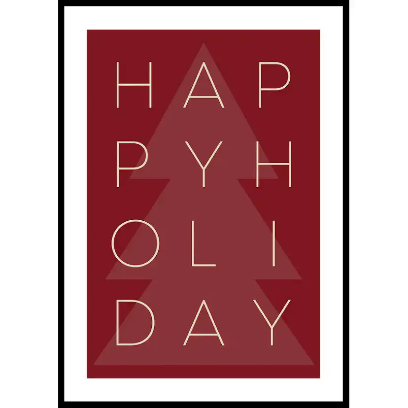 Poster Gallerix Happy Holiday
