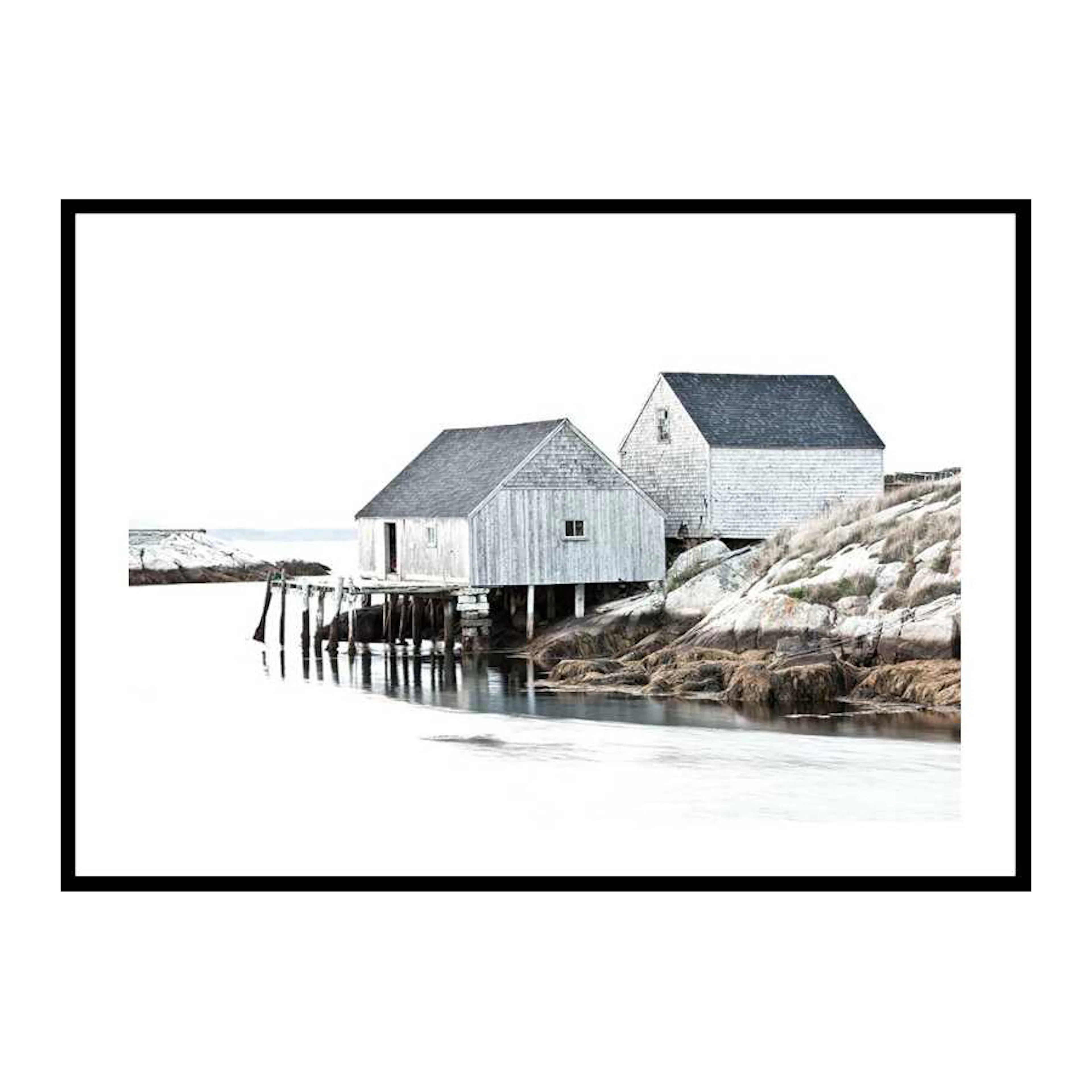 A Quaint Harbour 50x70 cm