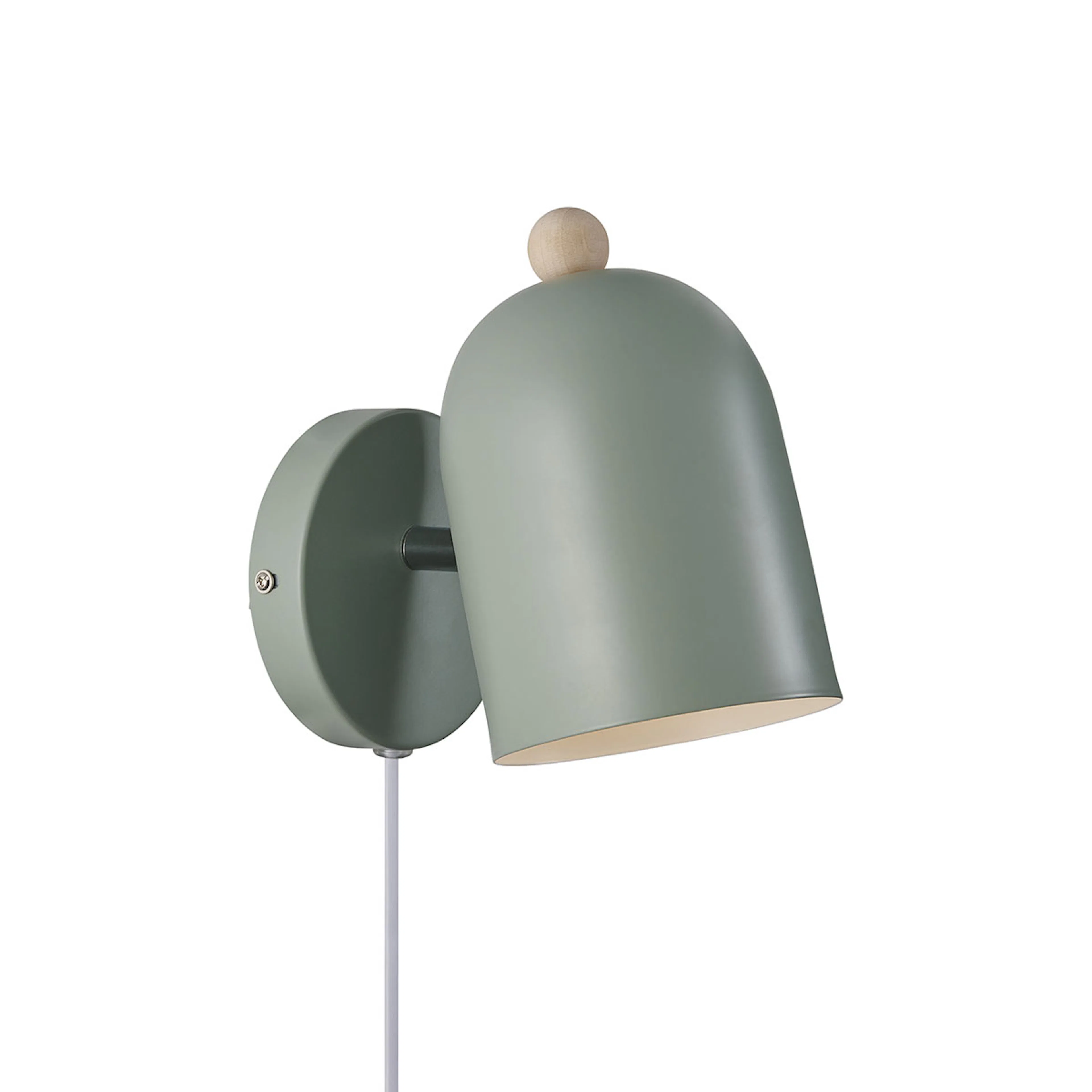 Gaston | Vägglampa | Dovgrön Grön