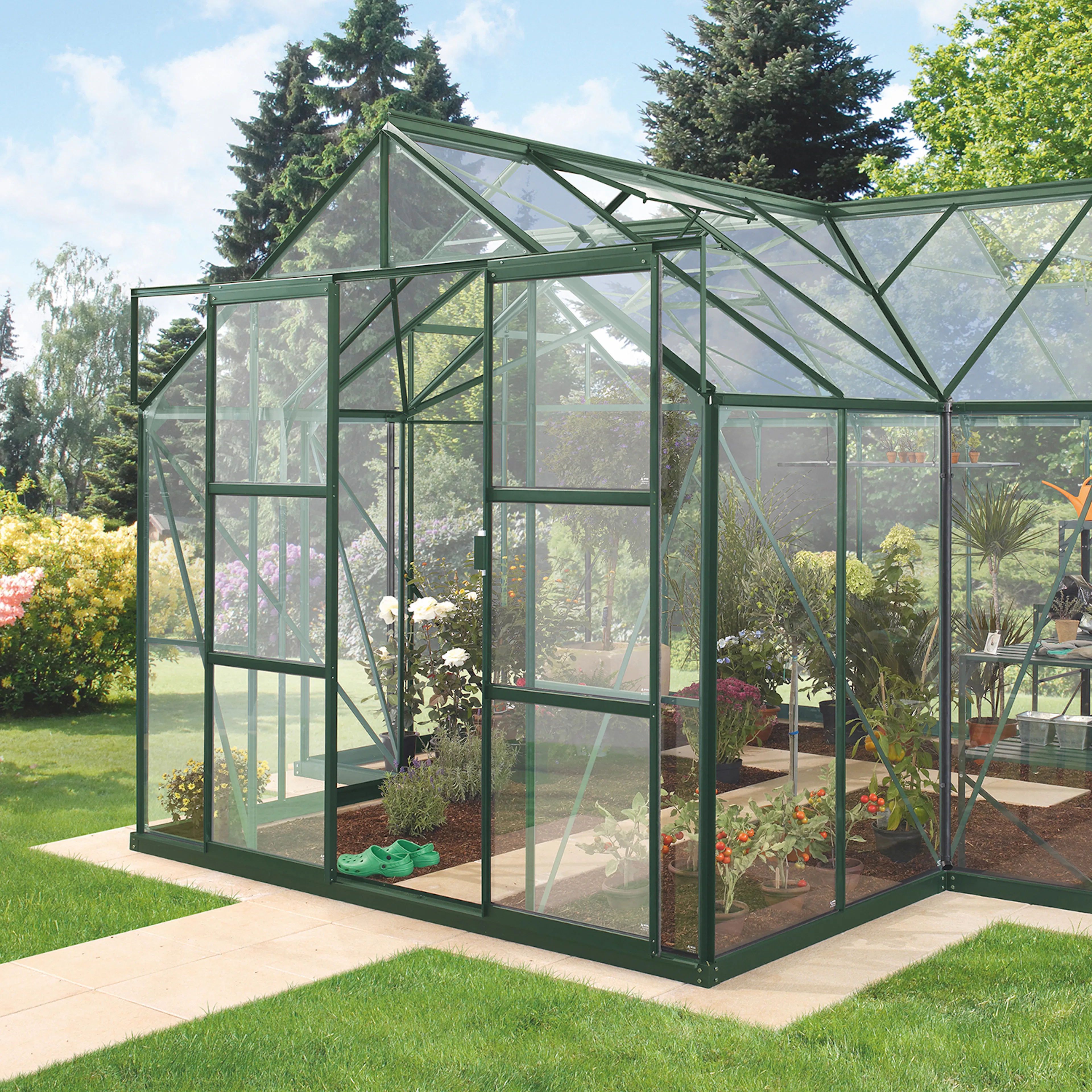 VITAVIA SIRIUS 13000 GRÖN 3MM HÄRDAT GLAS M/CRESTING Grön