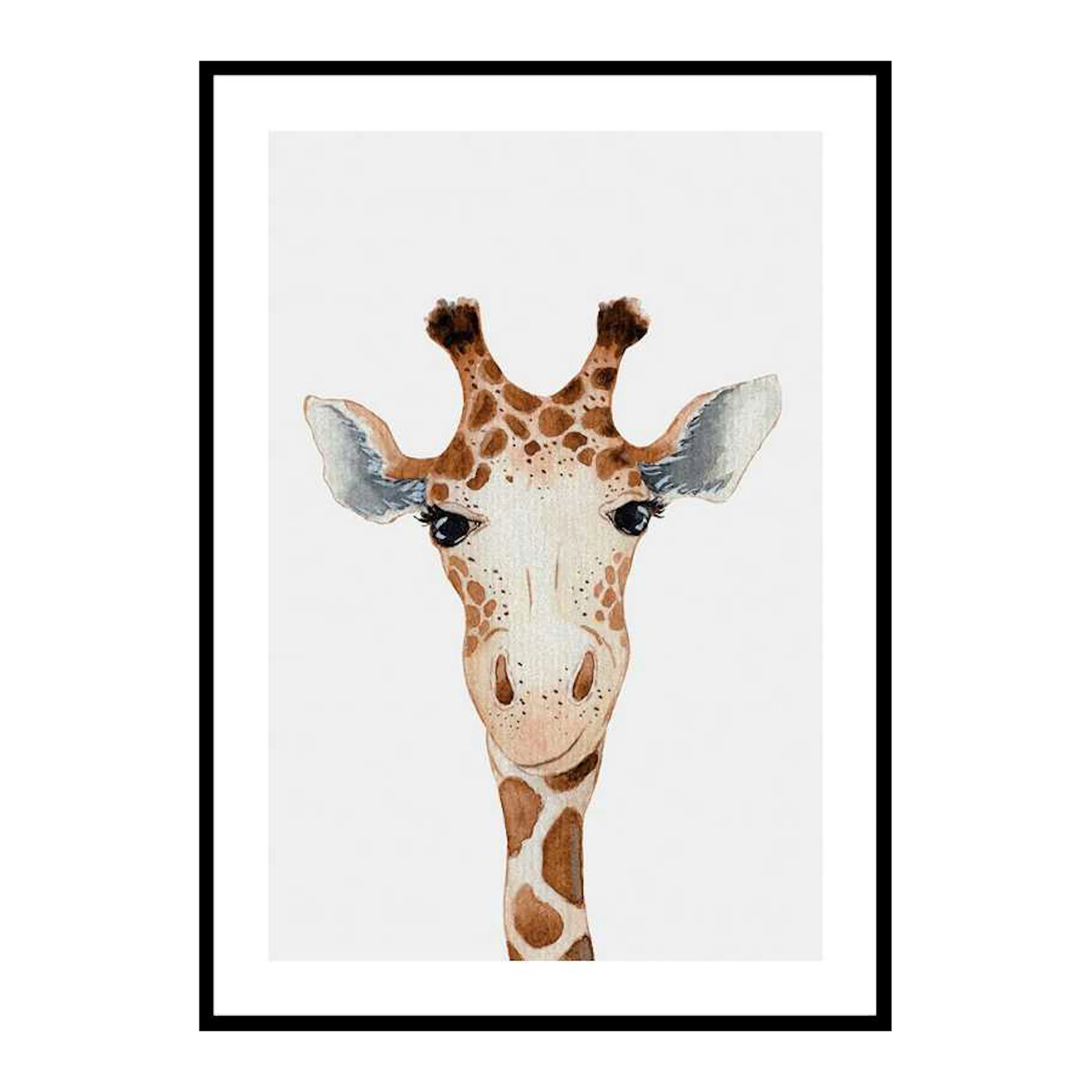 Peekaboo Giraffe 50x70 cm