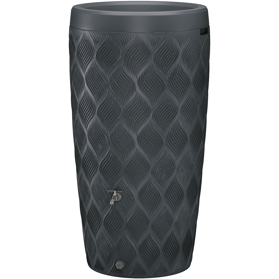 Regnvattentunna Hyma Garden Flow 240 L Antracit Med Lock