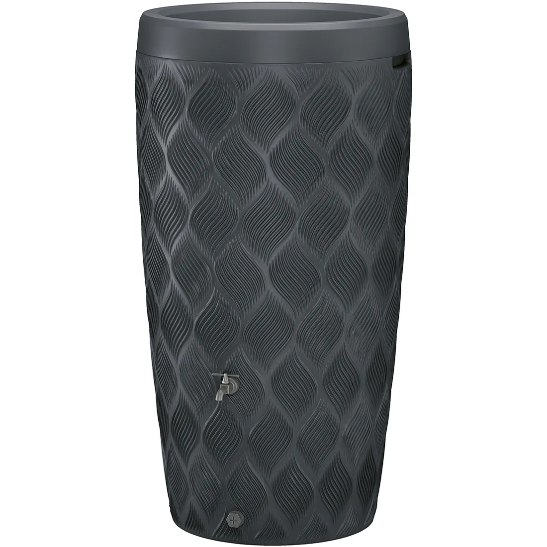 Regnvattentunna Hyma Garden Flow 240 L Antracit Med Lock