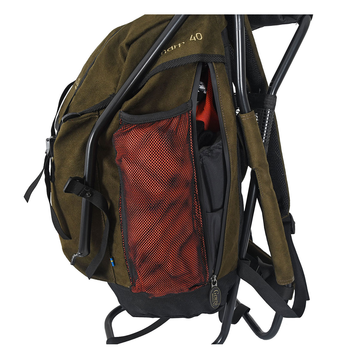 Stolsryggsäck Genzo Mannarp med Ryggstöd