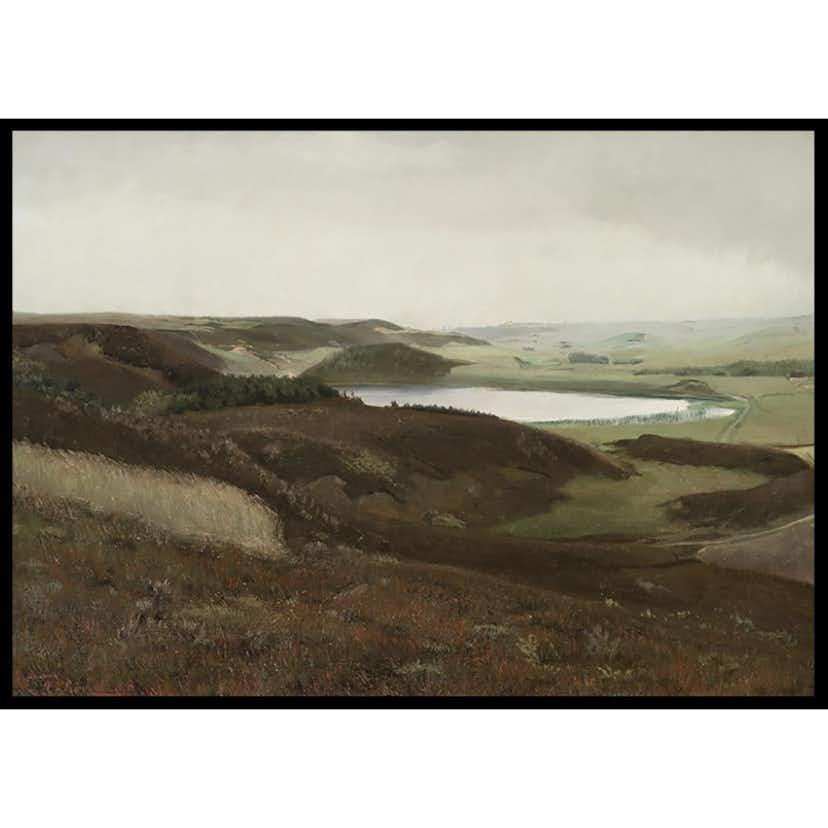 Poster Gallerix Landskab Fra Bryrupegnen By Laurits Andersen Ring