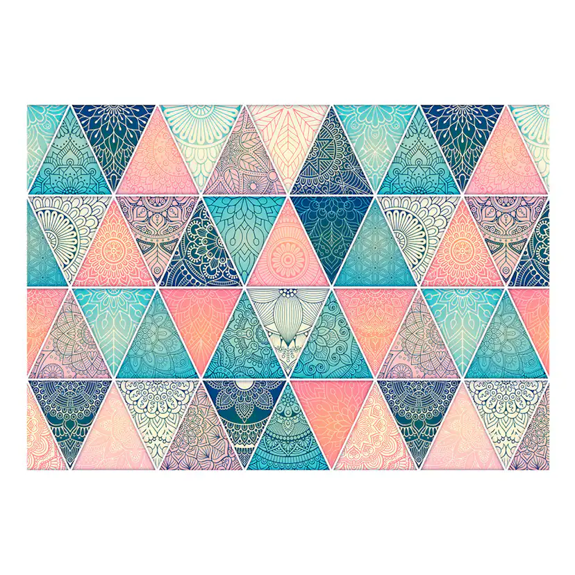 Oriental Triangles 100x70 Storlek: 100x70 cm