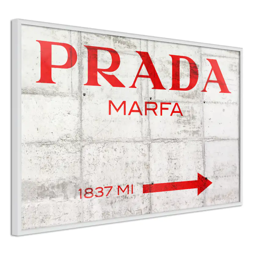 Poster Artgeist Affisch Prada Concrete