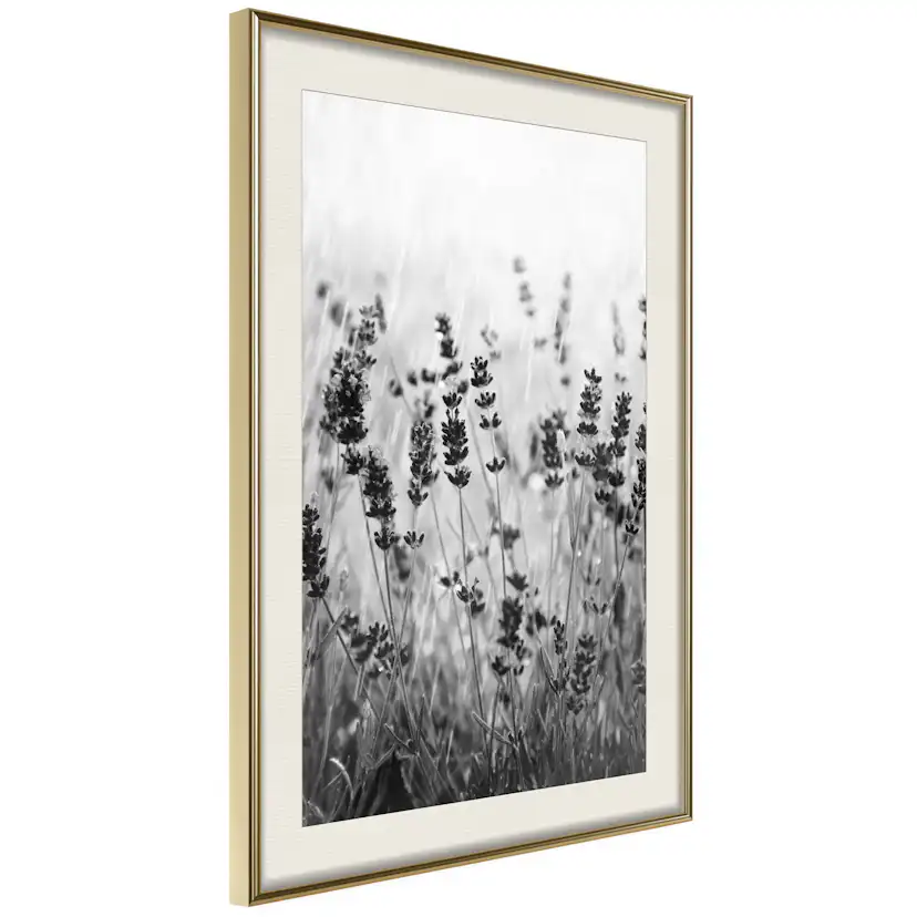 Poster Artgeist Affisch Lavender in the Rain