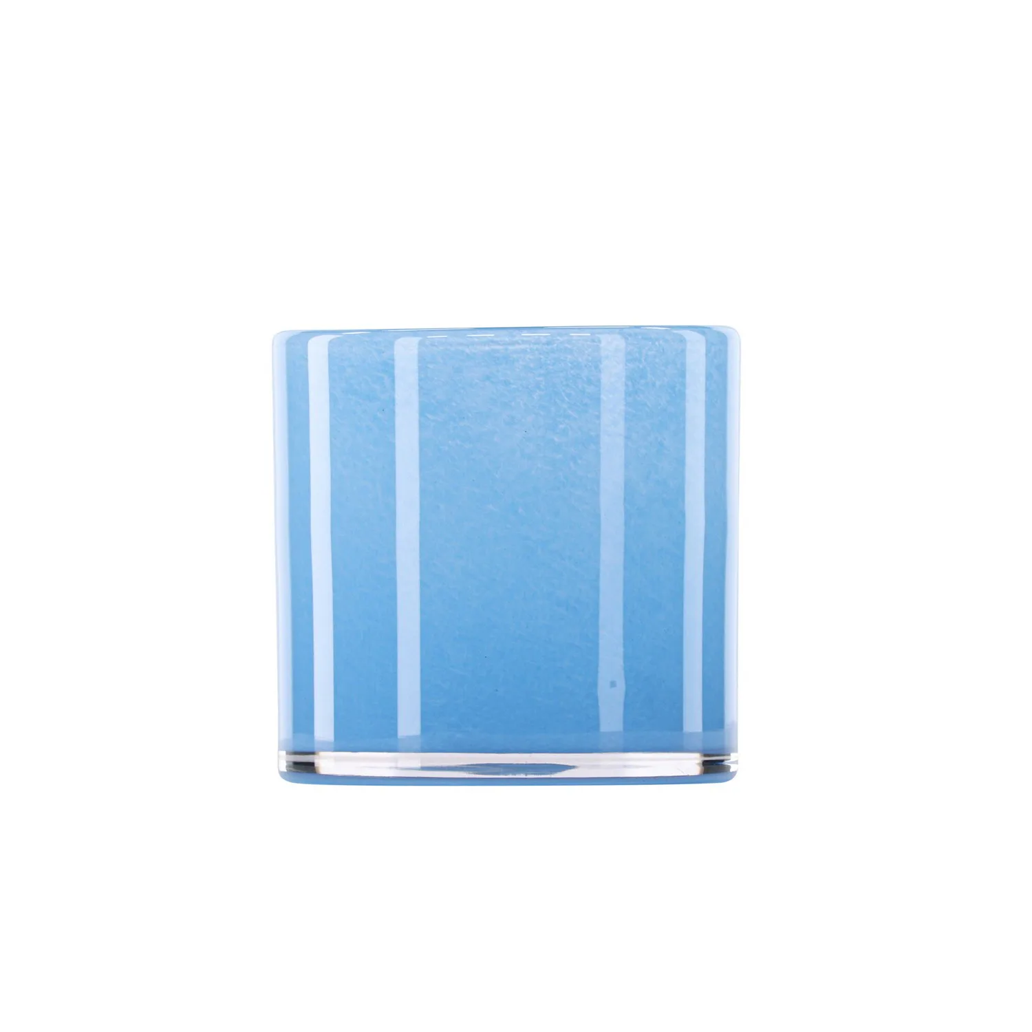Glora Lantern - Baby Blue - 12*12Hcm Ljusblå, H: 120 mm