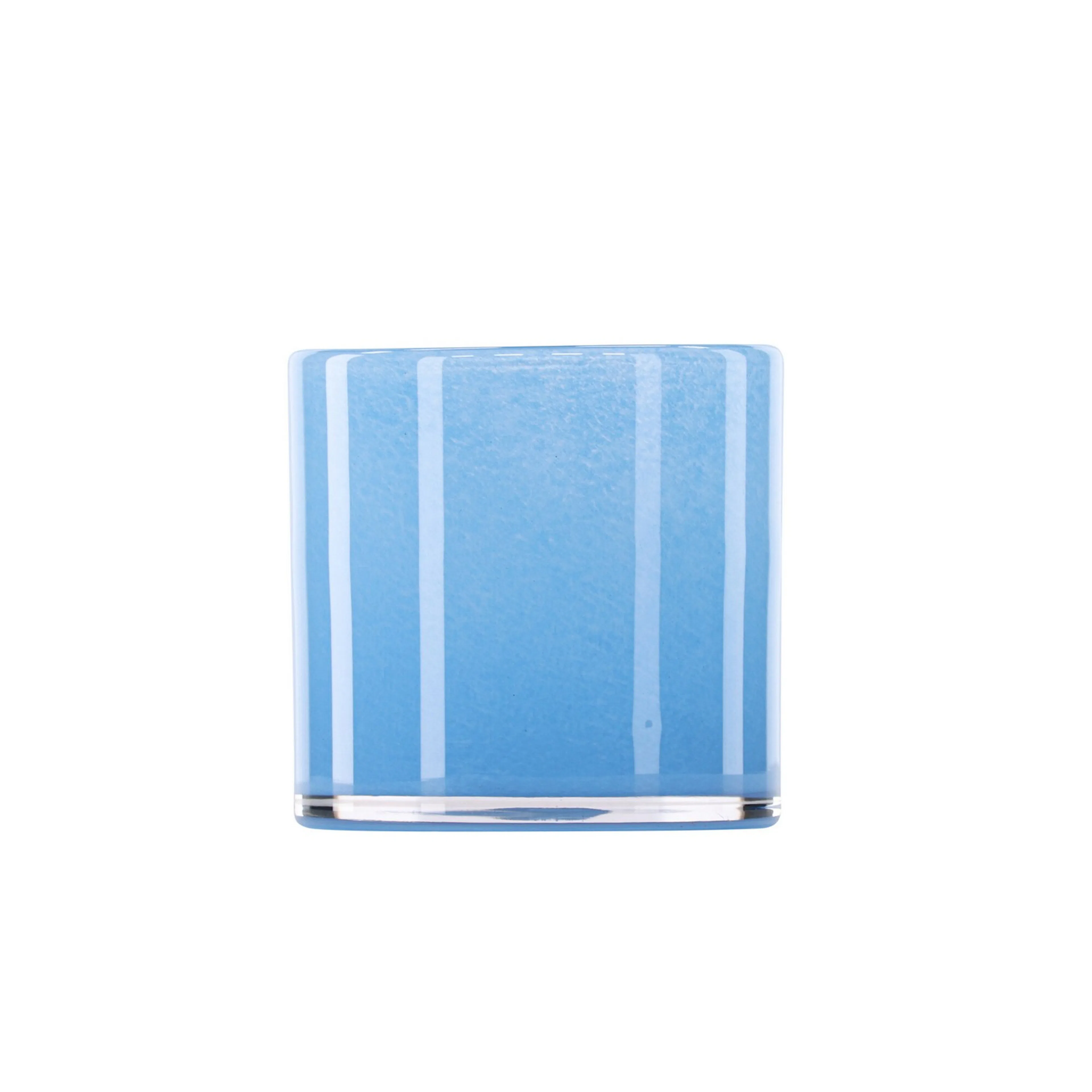 Glora Lantern  - Baby Blue - 12*12Hcm Ljusblå, H: 120 mm