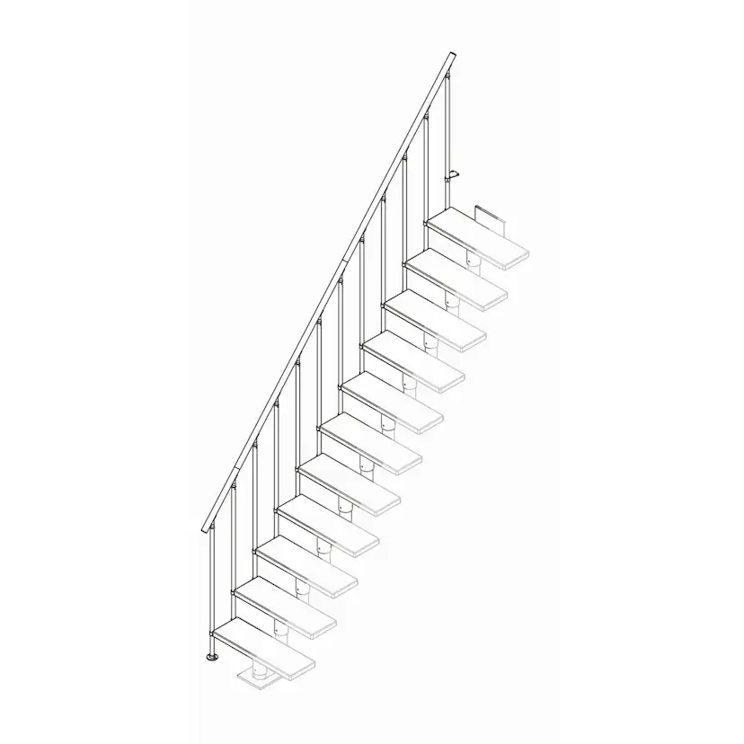 Extra Räcke Dolle Classic II Komplett Bok Oljad