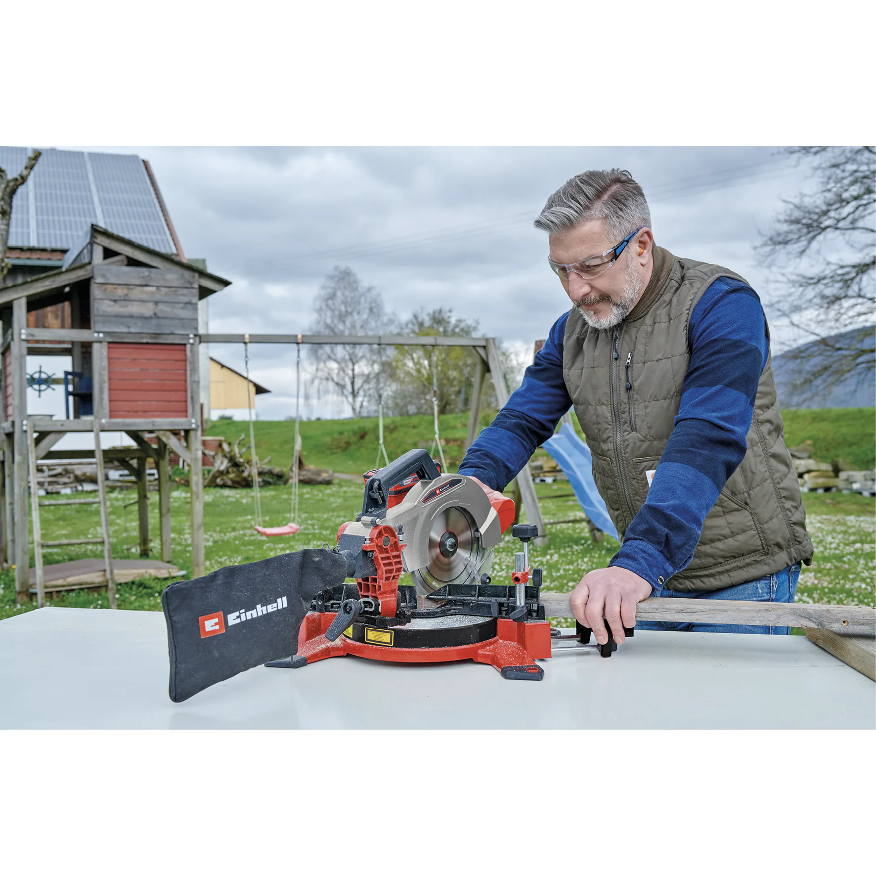 Kap- och Gersåg Einhell TE-MS 18/210 18 V Li-Solo