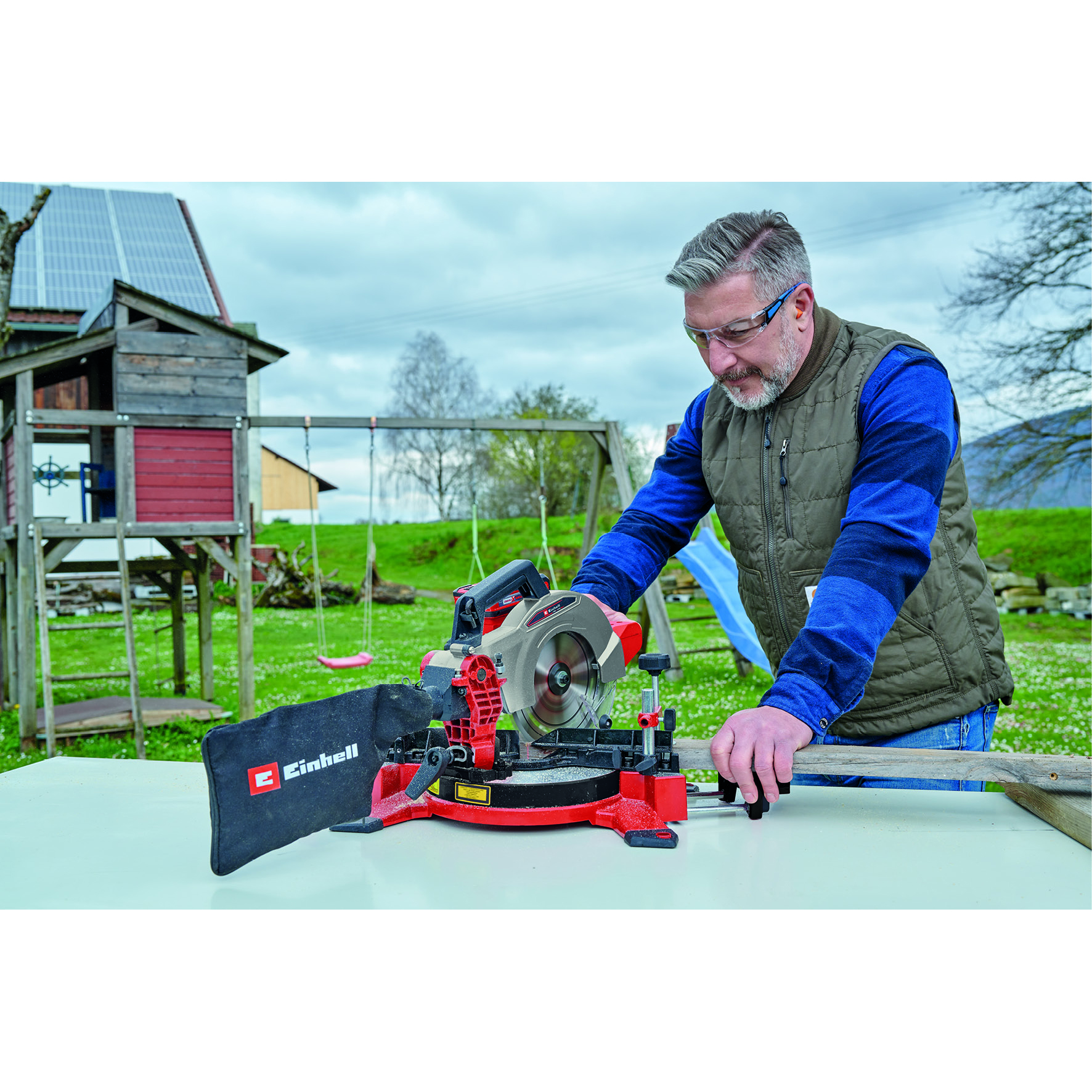 Kap- och Gersåg Einhell TE-MS 18/210 18 V Li-Solo