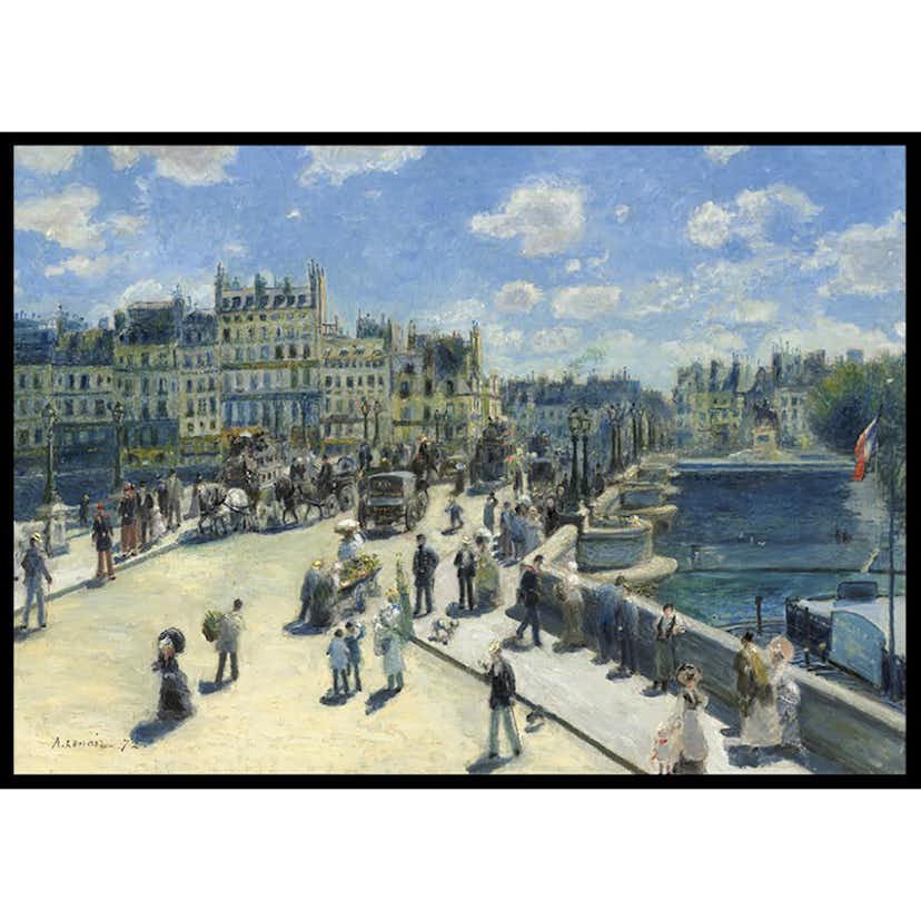 Poster Gallerix Pont Neuf By Auguste Renoir