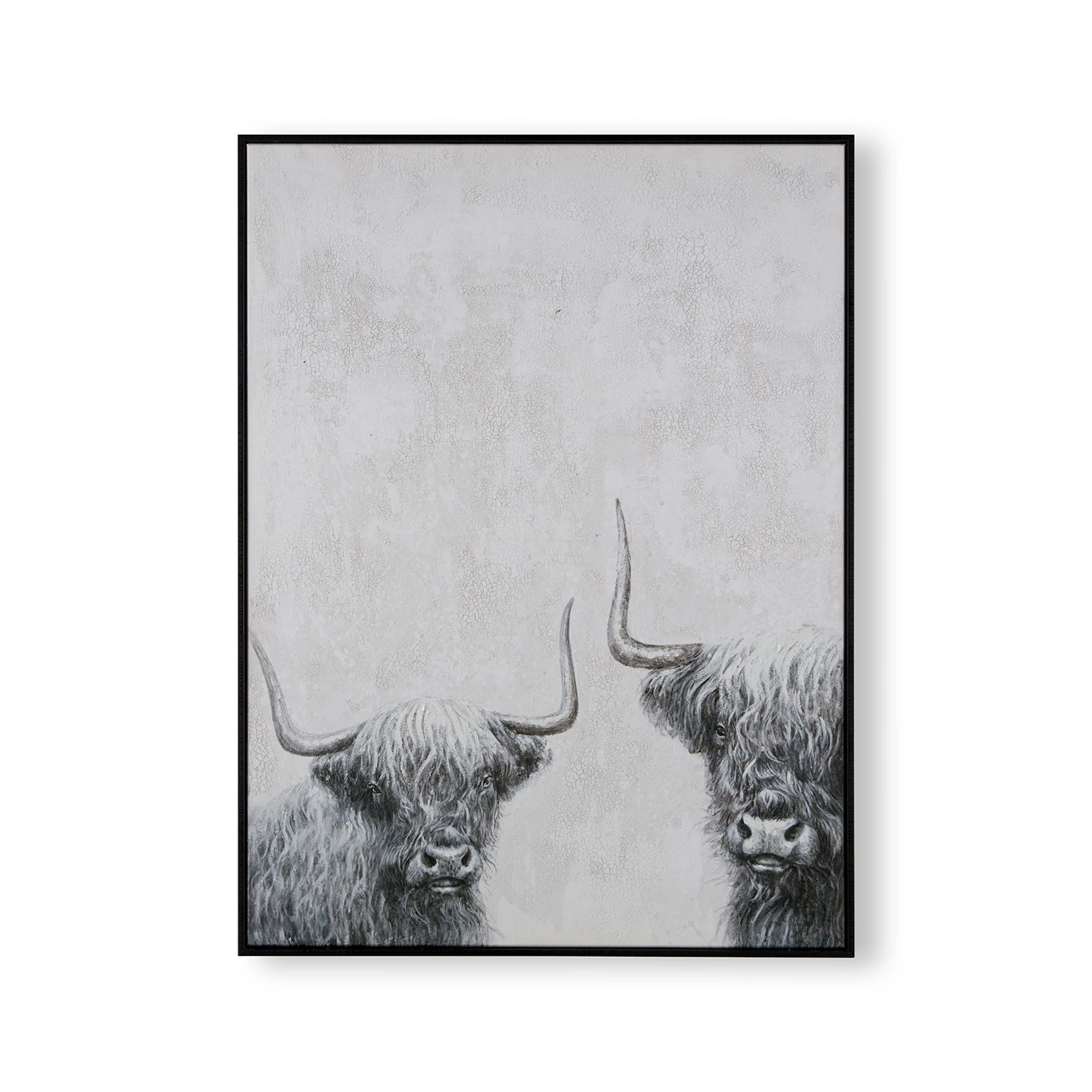 Tavla Art For The Home Highland Cows