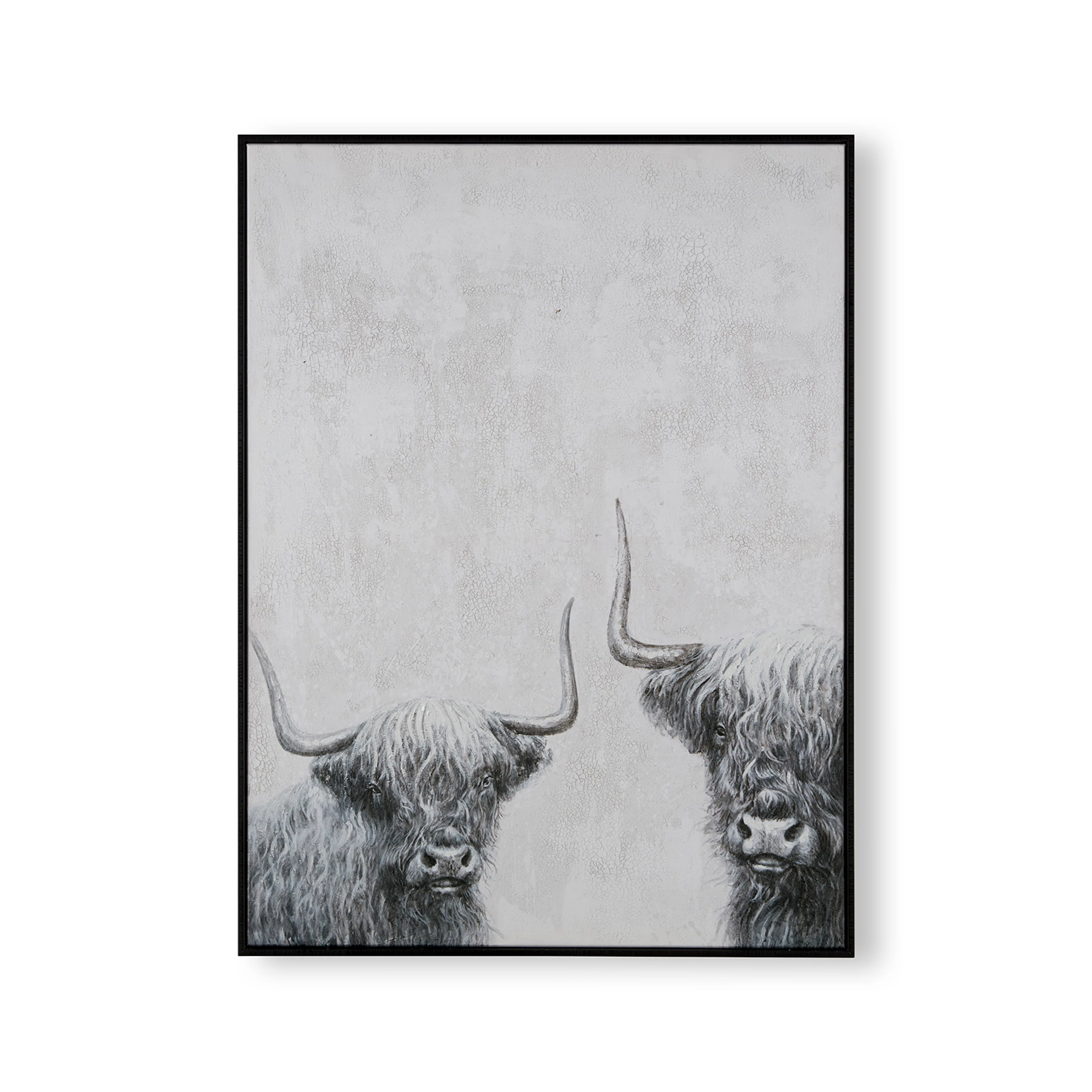 Tavla Art For The Home Highland Cows