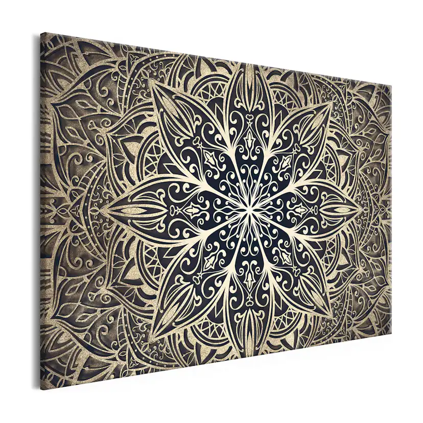 Tavla Arkiio Oriental Flowers Brown