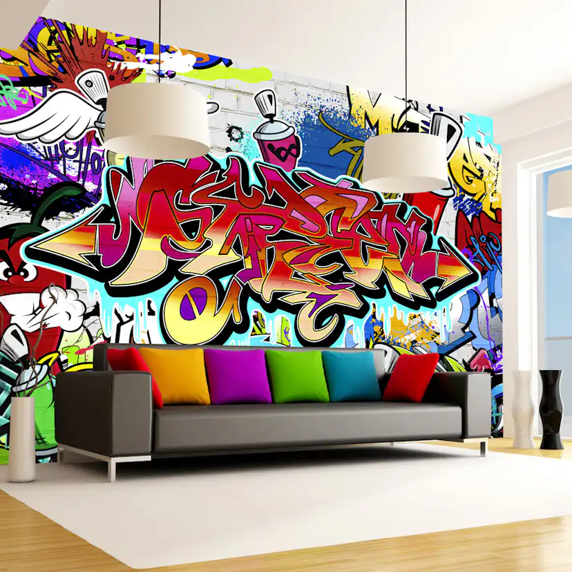 Fototapet Arkiio Street Art:red Theme