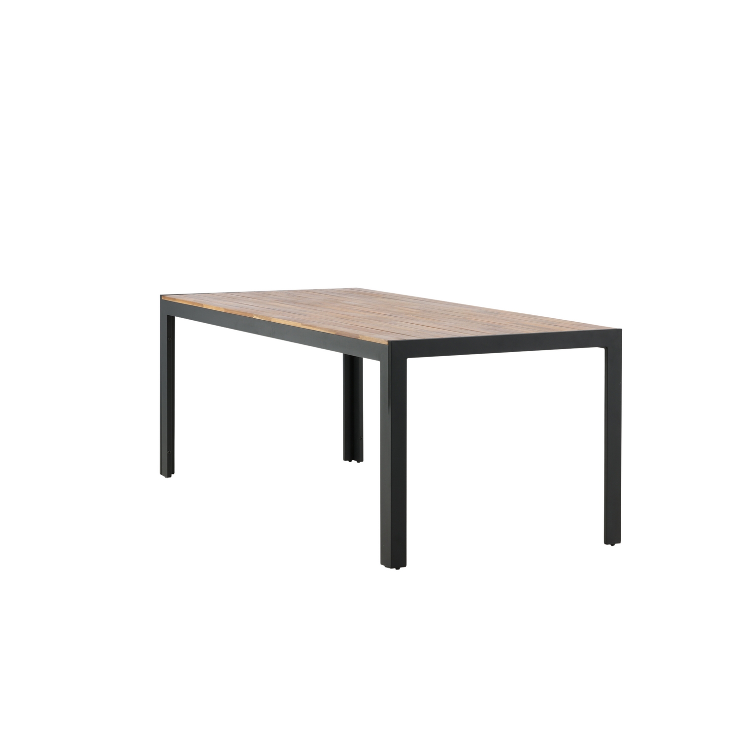 Bois Dining table 200*100cm  - Black Legs / Acacia Akacia/Svart