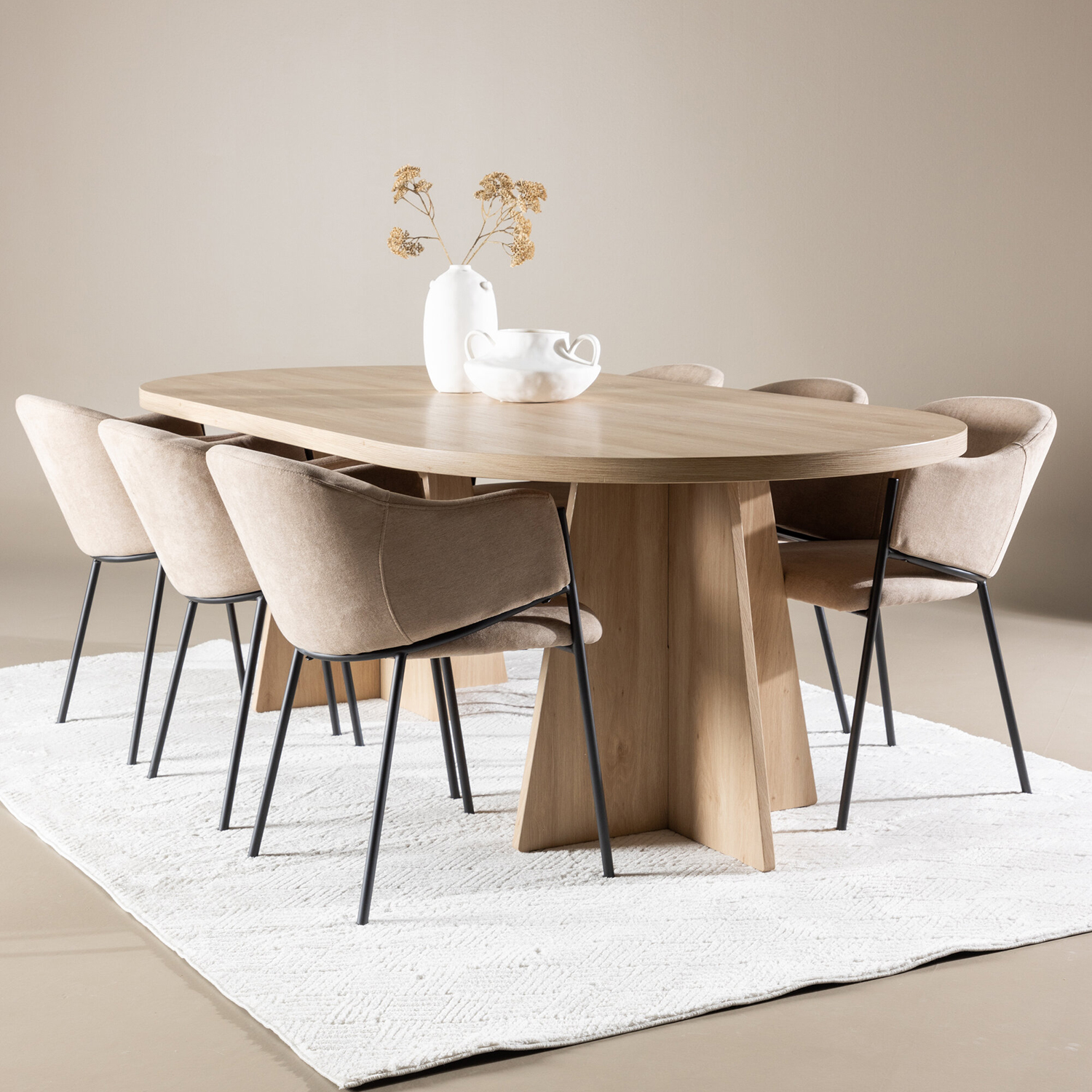 Vittvätt/Beige