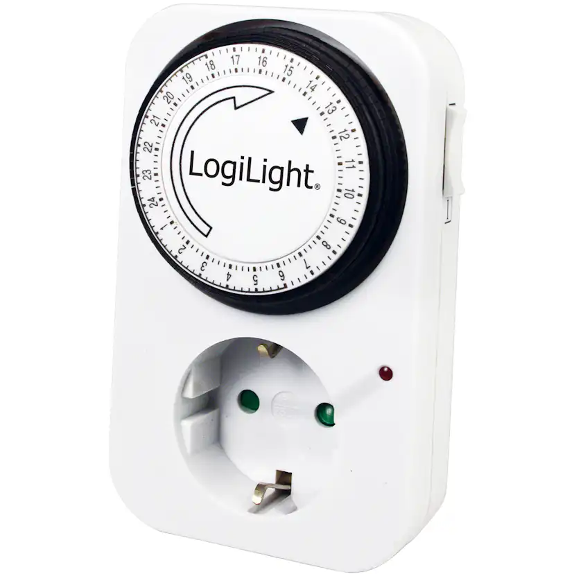 Inomhustimer LogiLink 24h Mekanisk 16A