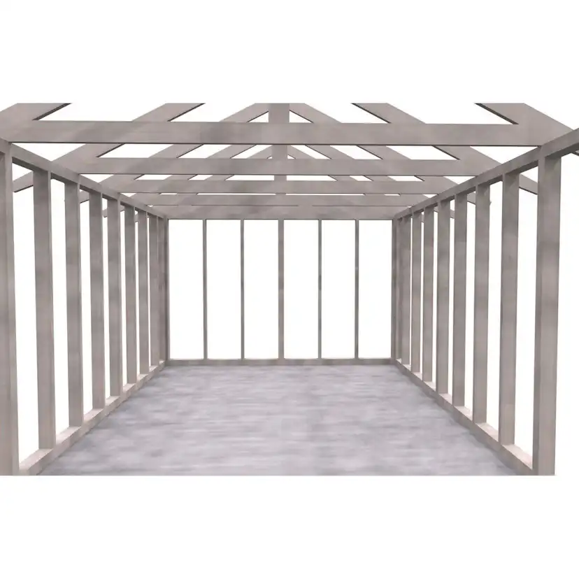 Attefallsstomme Byggstommar 27 grader 7200x3940 mm