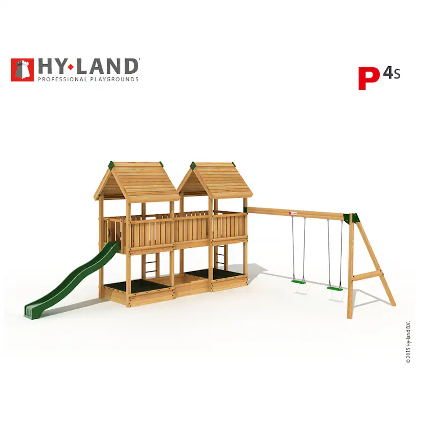 Klätterställning Hy-Land Projekt 4 + Swingmodul