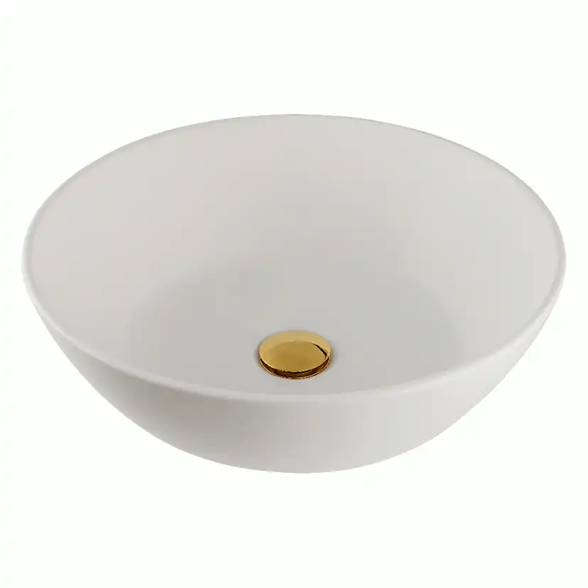 Tvättställ Lavabo Solid Surface ø450 mm