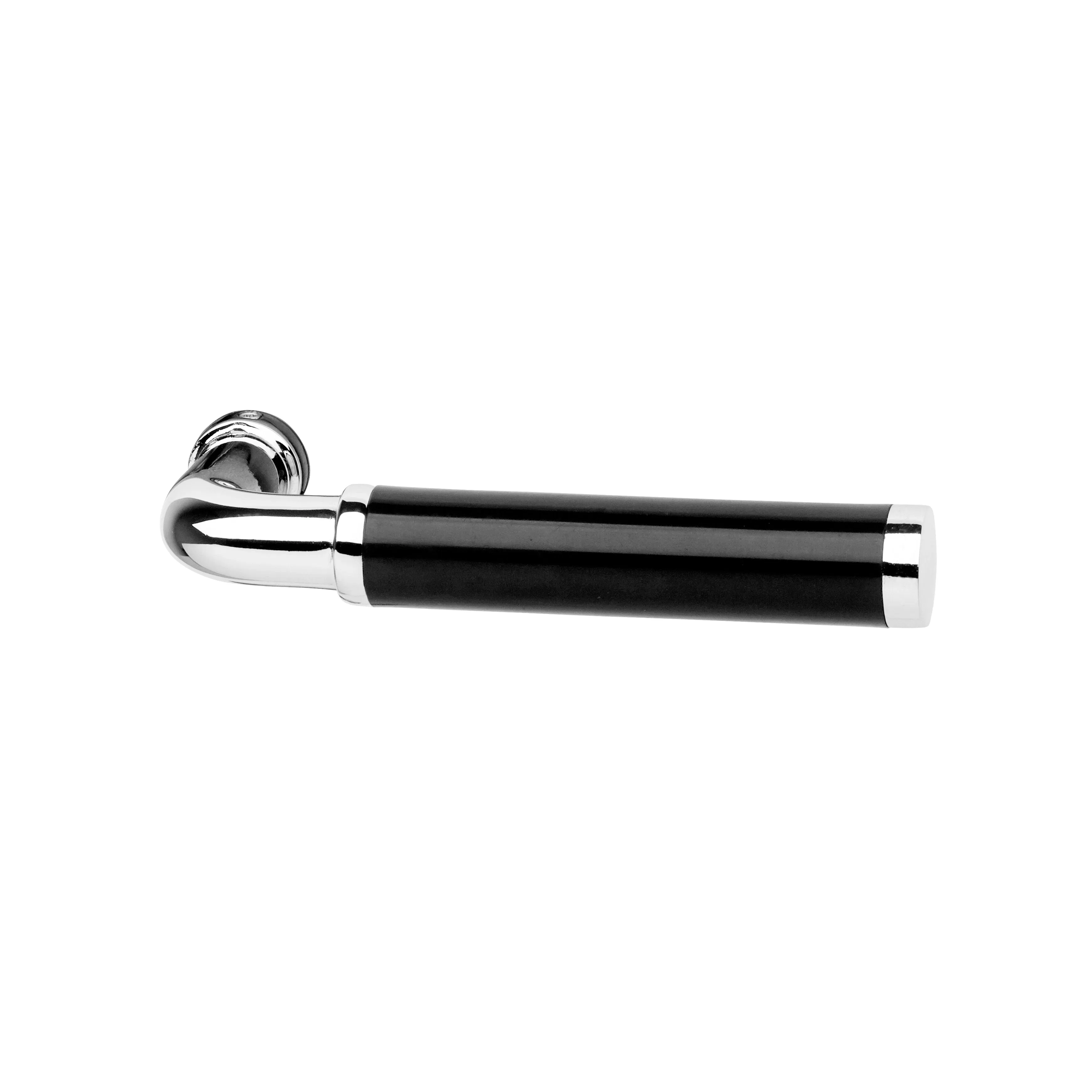 Innerdörrhandtag Habo 383/384 Krom/Svart