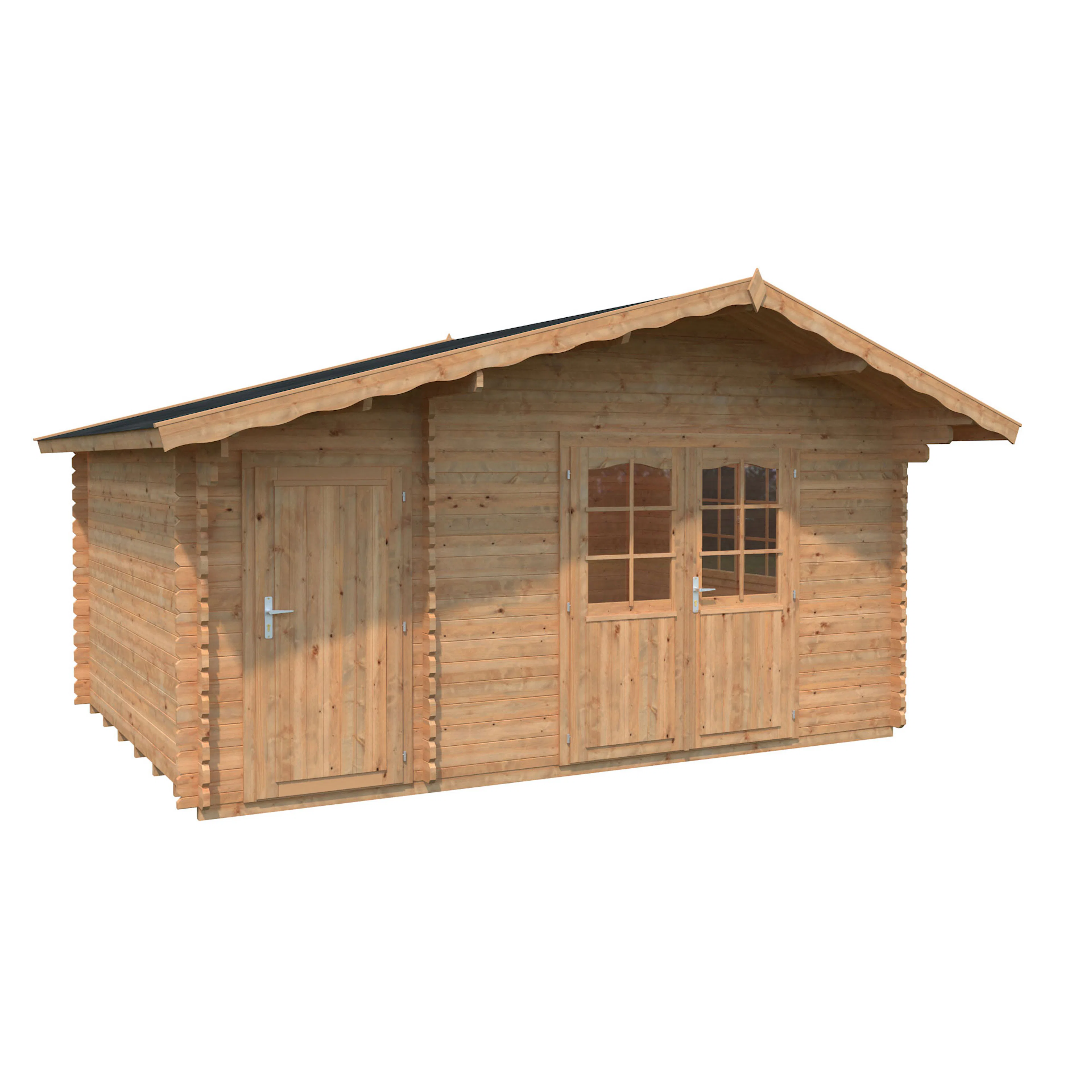 Emma 14,2 m2 Brun dippad