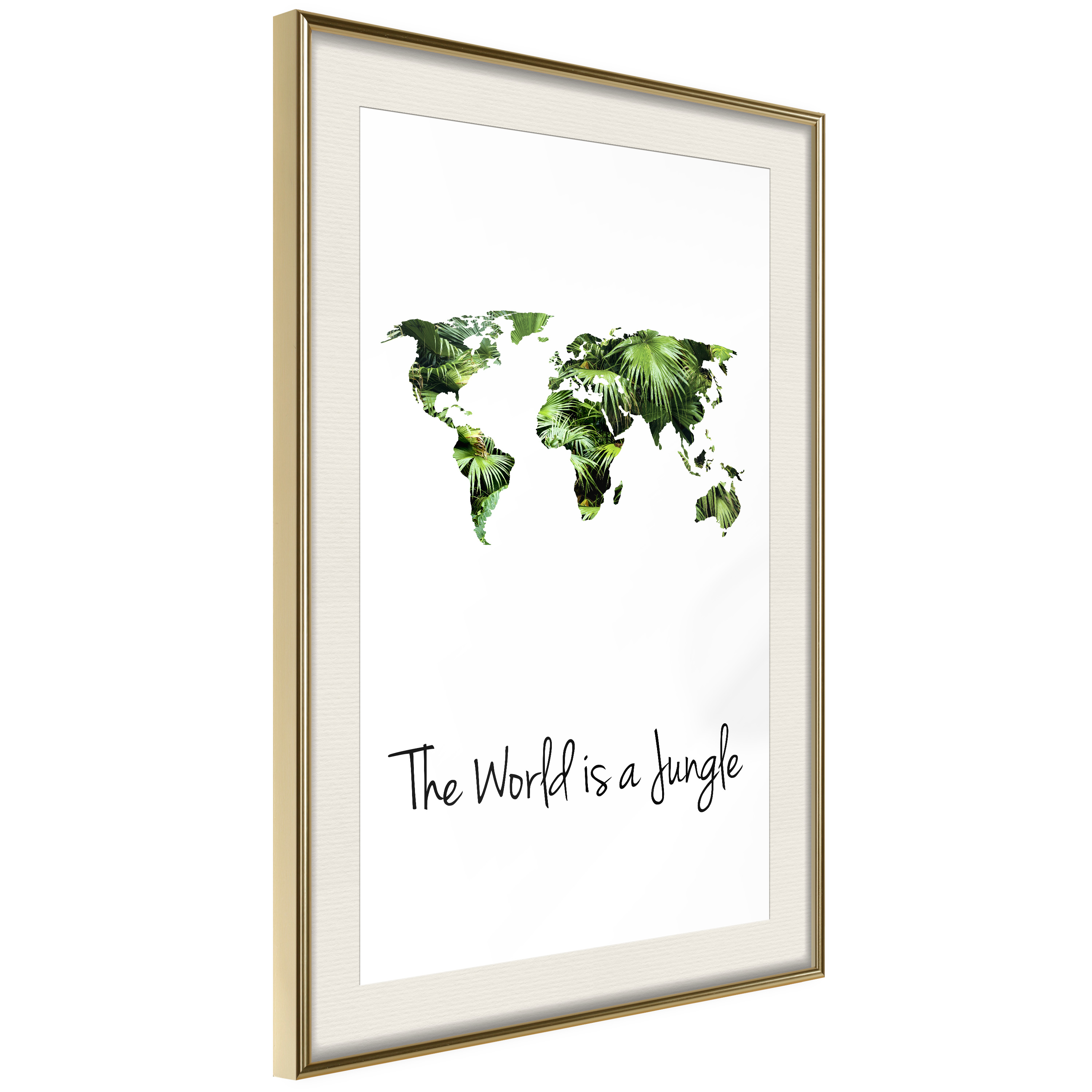 Poster Artgeist Affisch The World Is a Jungle