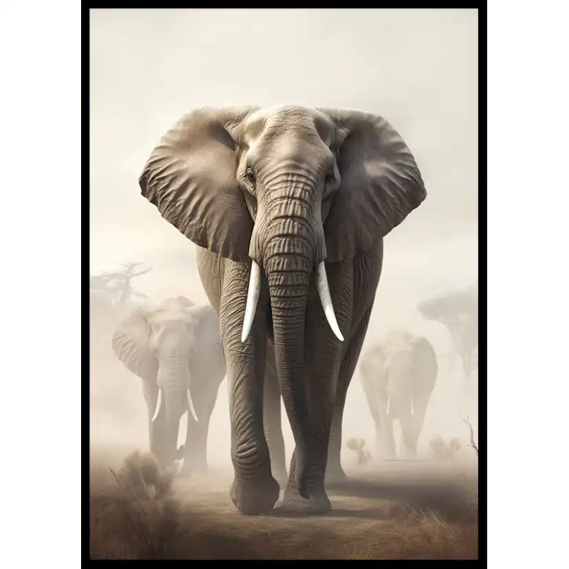 Poster Gallerix Elephant Matriarch