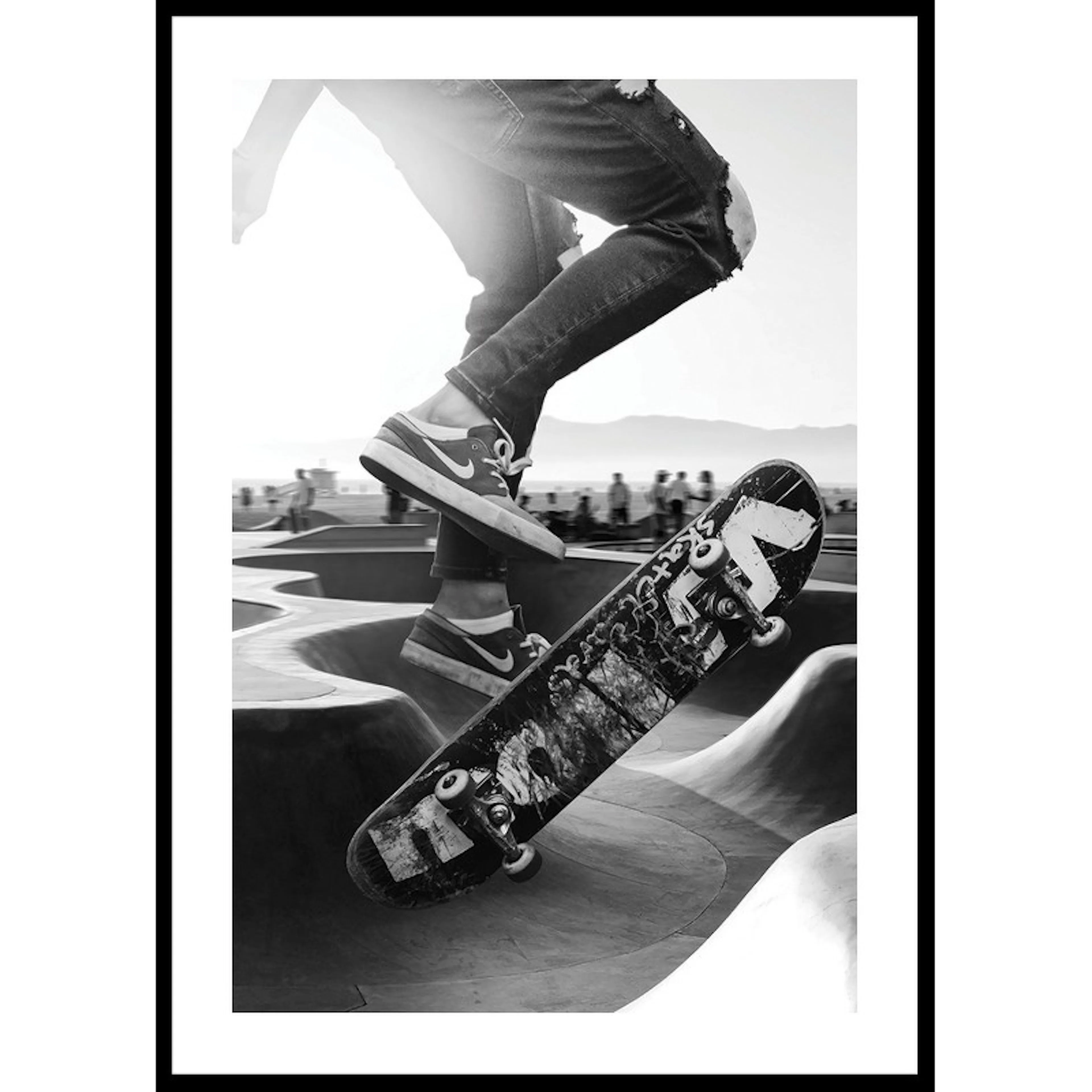 Skateboard Jump 30x40 30x40 cm
